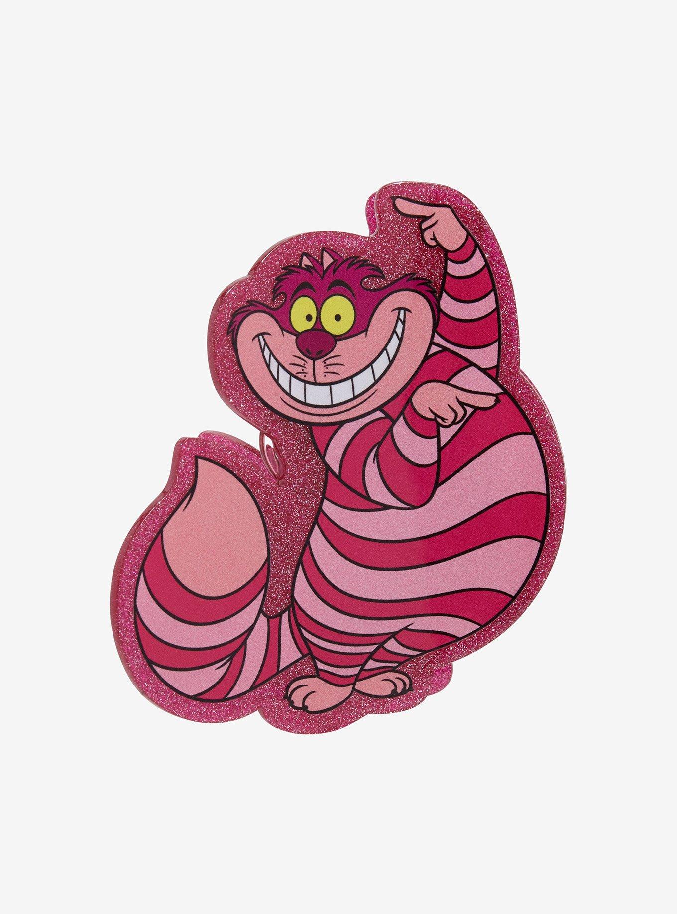 Disney Alice in Wonderland Cheshire Cat Glitter Claw Clip — BoxLunch Exclusive, , hi-res
