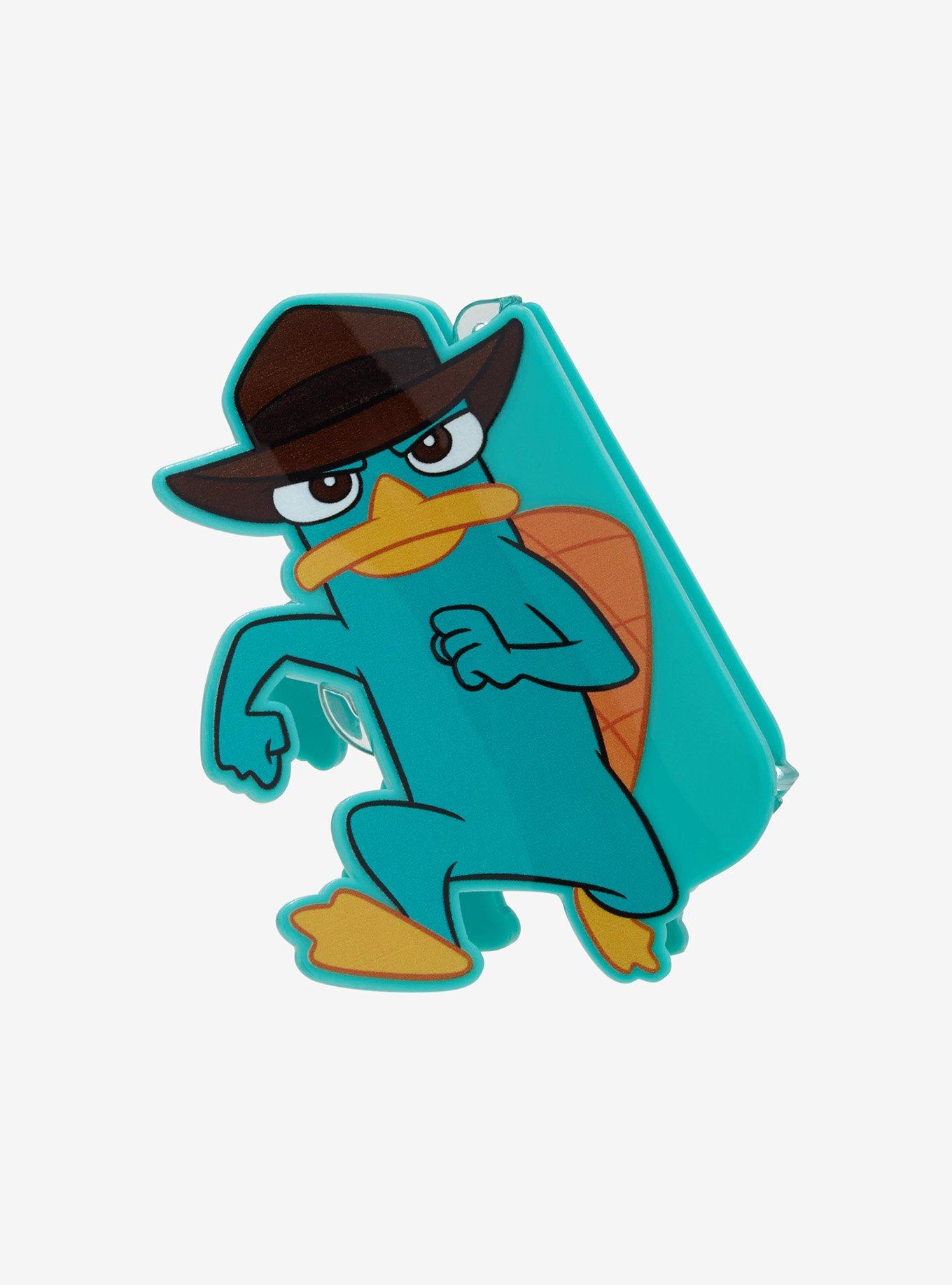 Disney Perry the Platypus Action Claw Clip — BoxLunch Exclusive, , hi-res