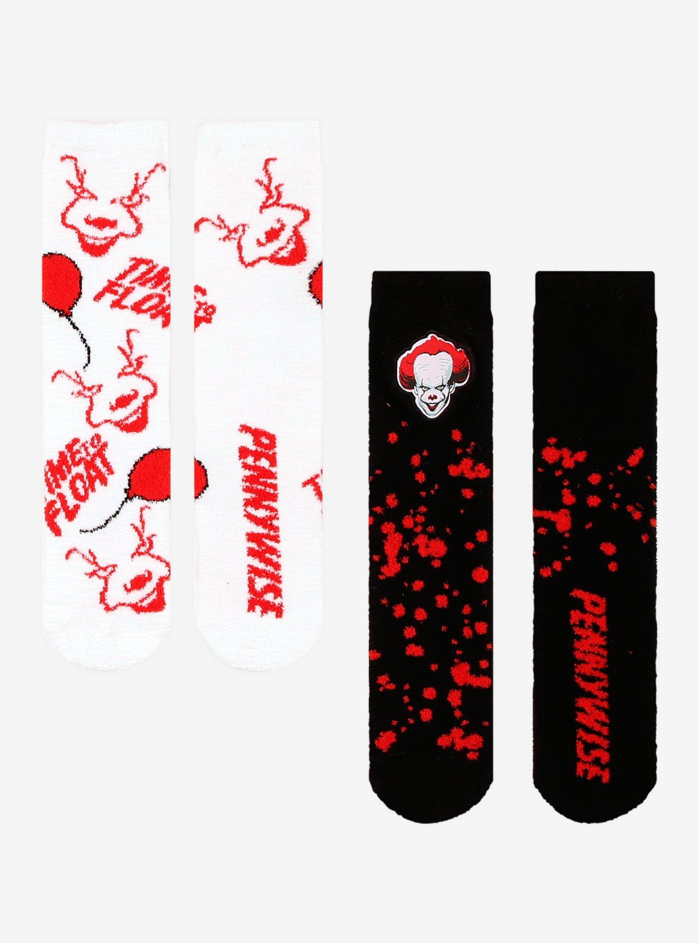 IT Pennywise Cozy Socks 2 Pair, , hi-res