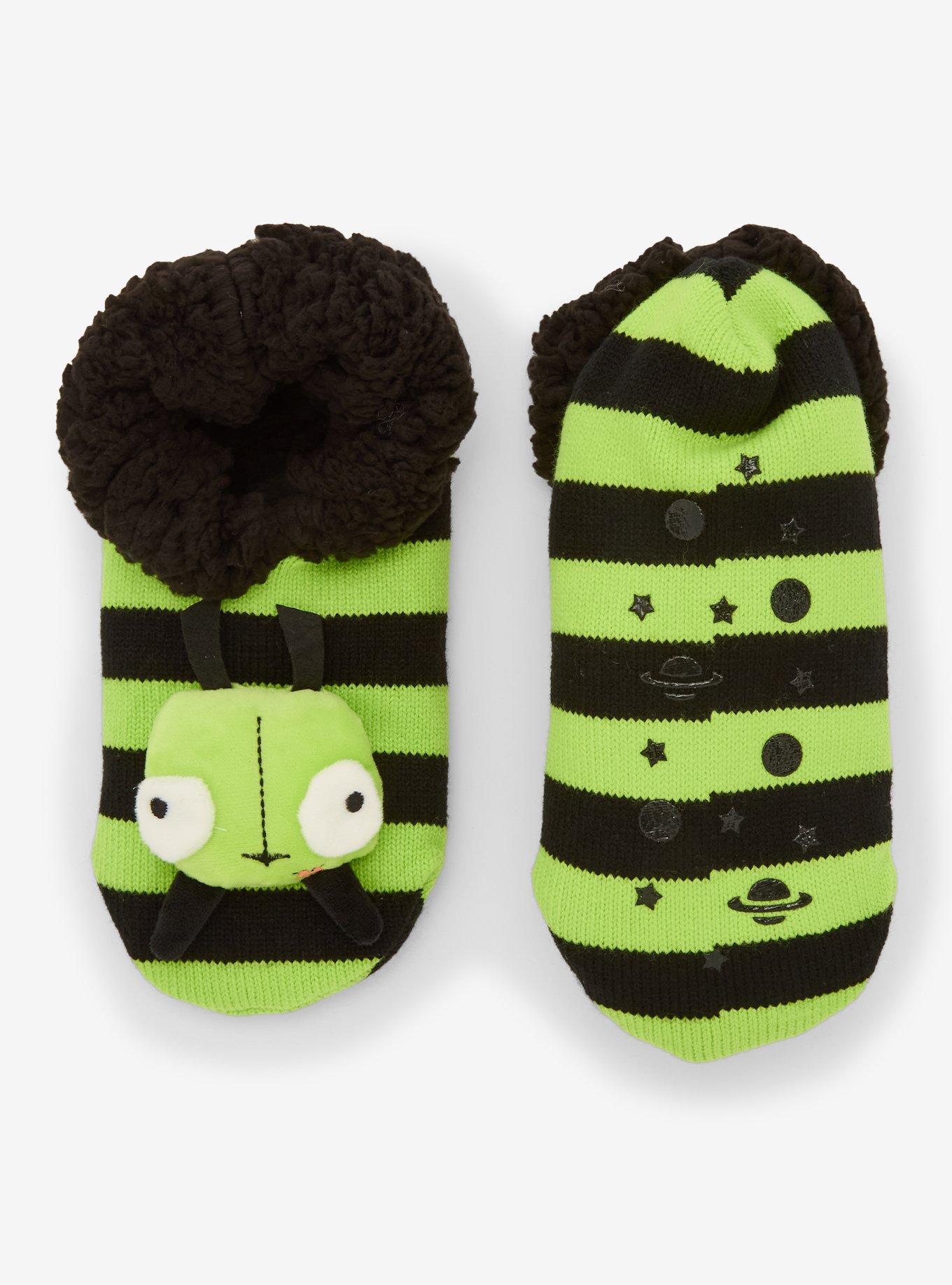 Invader Zim GIR Cozy Slippers, , alternate