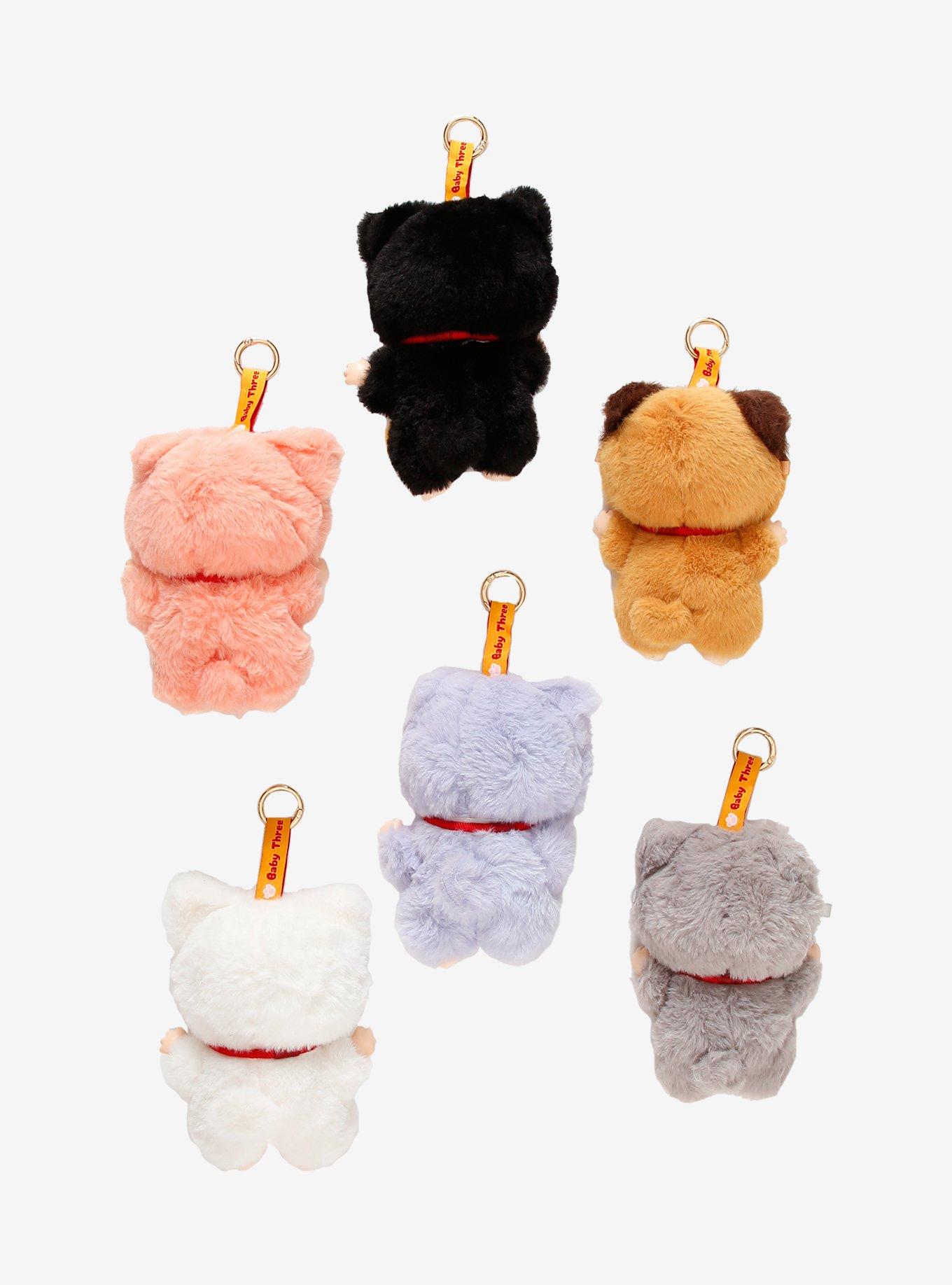 Baby Three Billionaire Cat Blind Box Plush Keychain, , hi-res