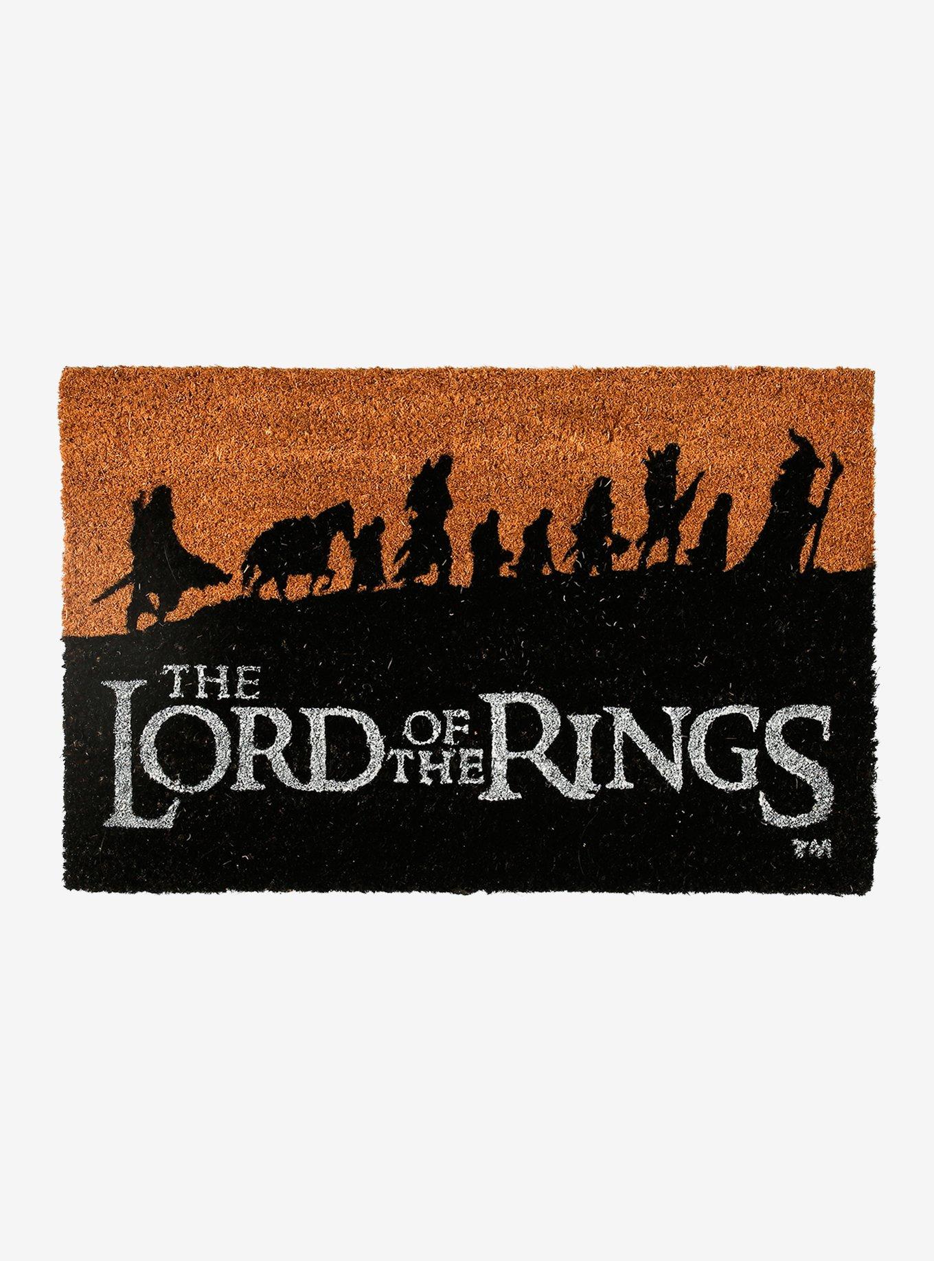 The Lord of The Rings Group Walking Silhouette Door Mat, , hi-res
