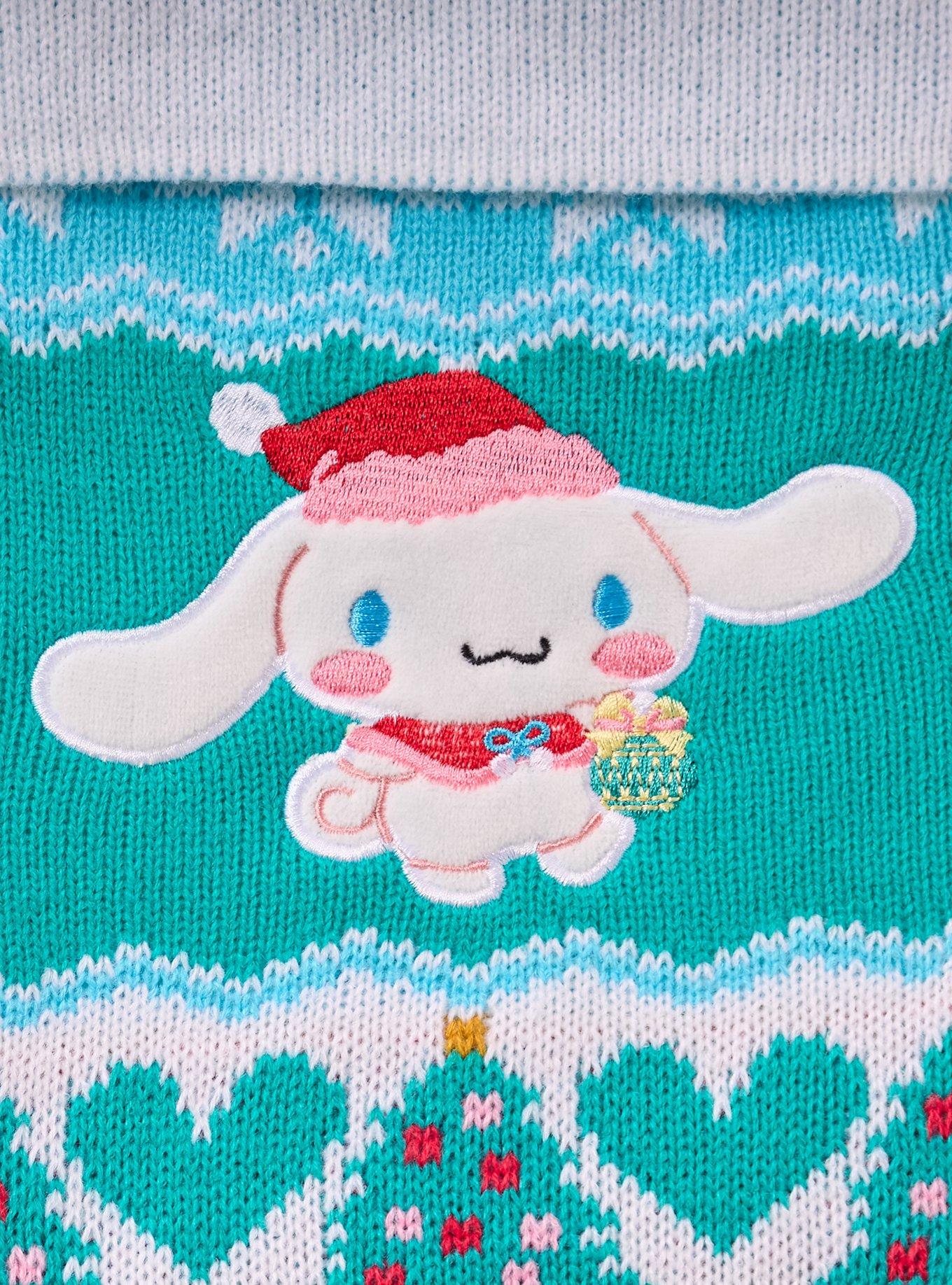 Sanrio Cinnamoroll Knit Holiday Stocking — BoxLunch Exclusive, , alternate