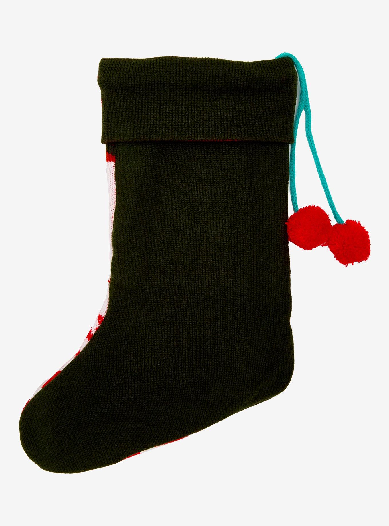 Stranger Things Demogorgon Knit Holiday Stocking — BoxLunch Exclusive