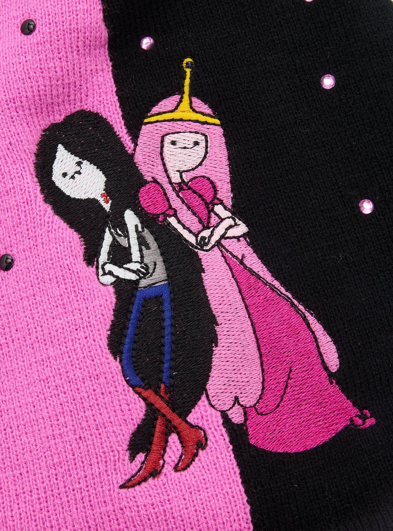 Adventure Time Marceline & Princess Bubblegum Split Beanie, , hi-res