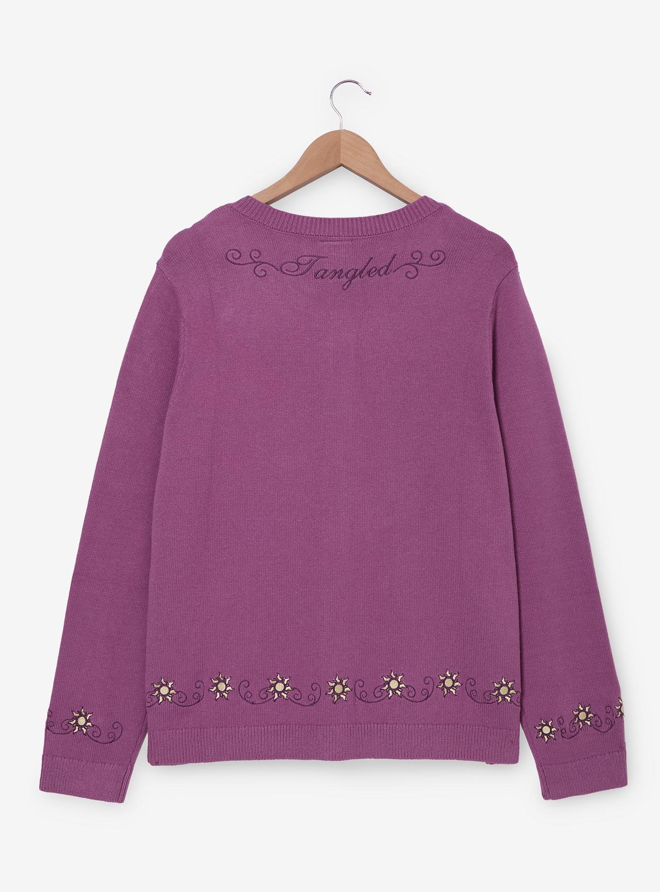 Disney Tangled Corona Suns Embroidered Women's Plus Cardigan - BoxLunch Exclusive