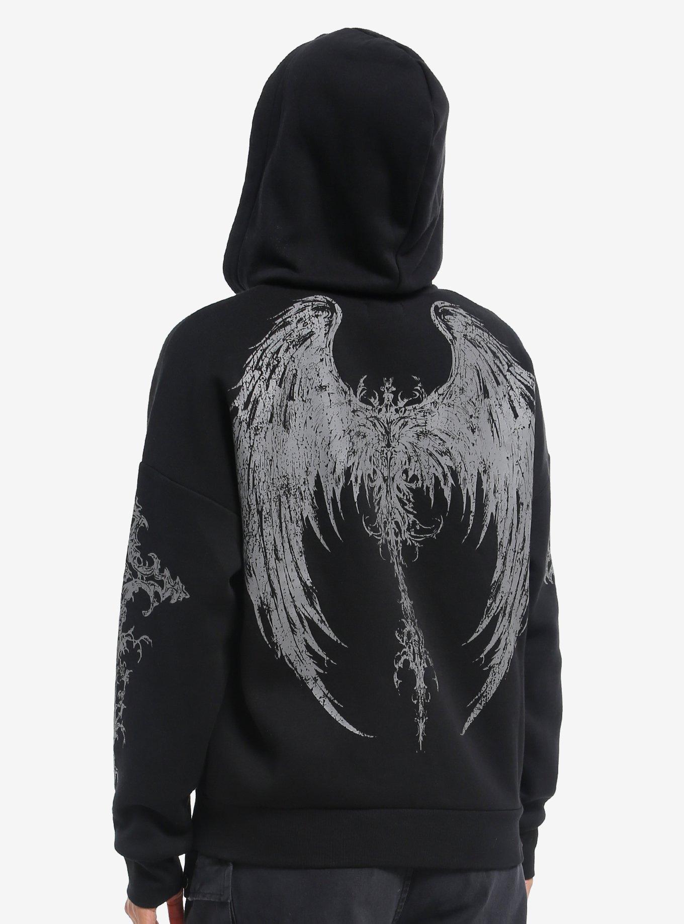 Faith Over Fear Crosses Girls Hoodie, , hi-res