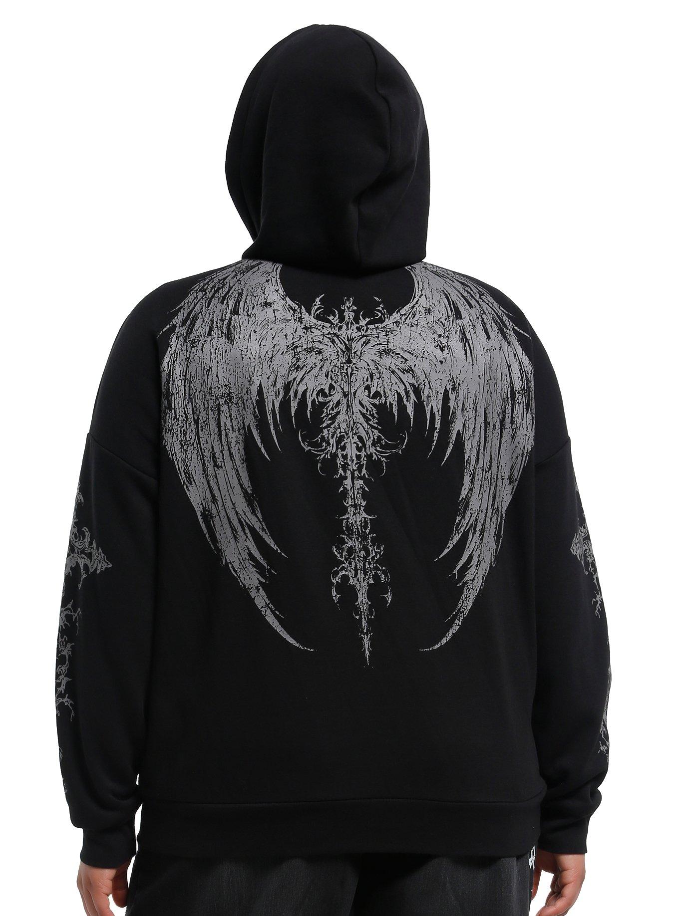 Faith Over Fear Crosses Girls Hoodie Plus Size, , hi-res