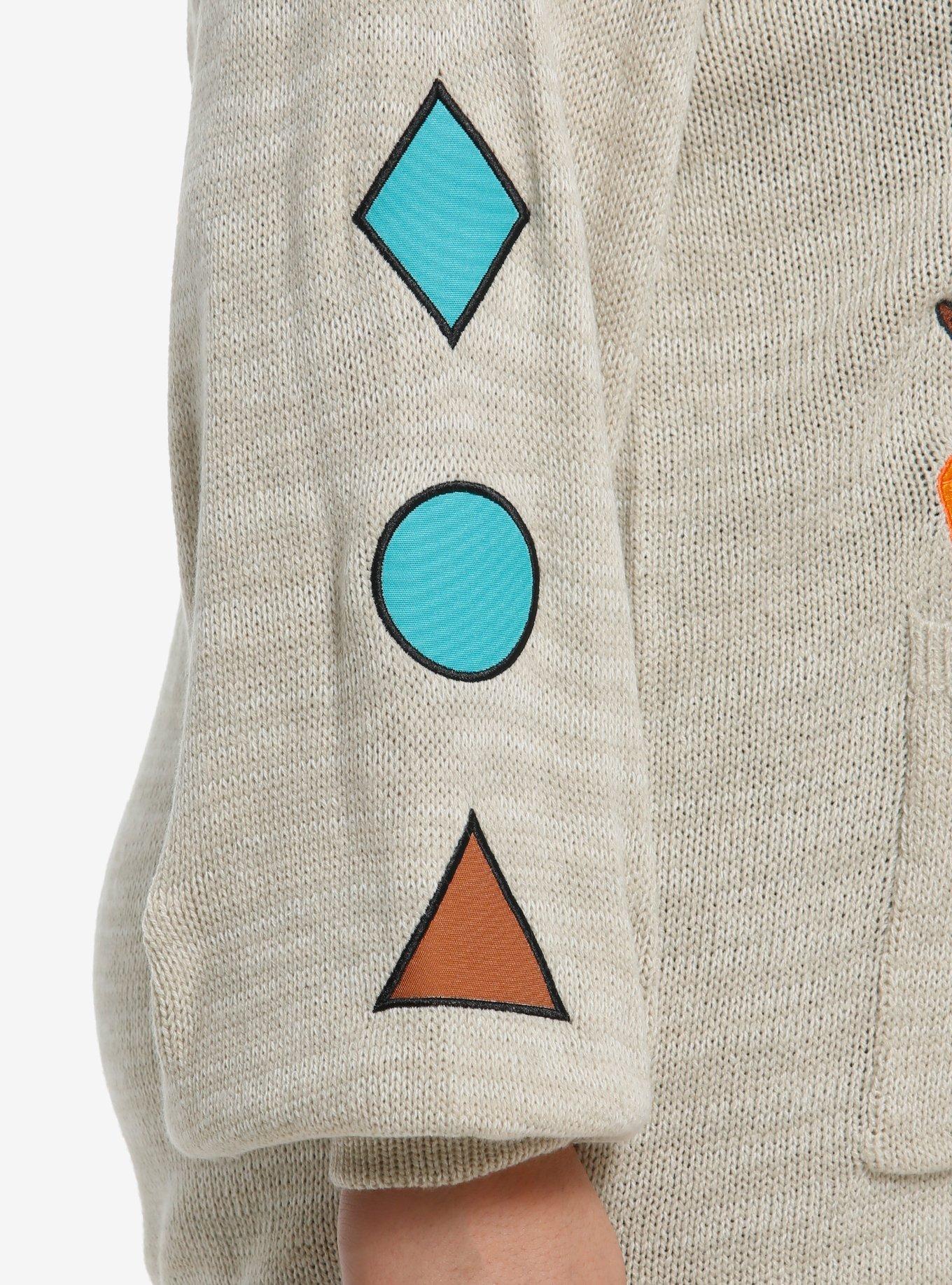 Phineas And Ferb Fireside Girls Embroidered Girls Cardigan Plus Size, MULTI, alternate
