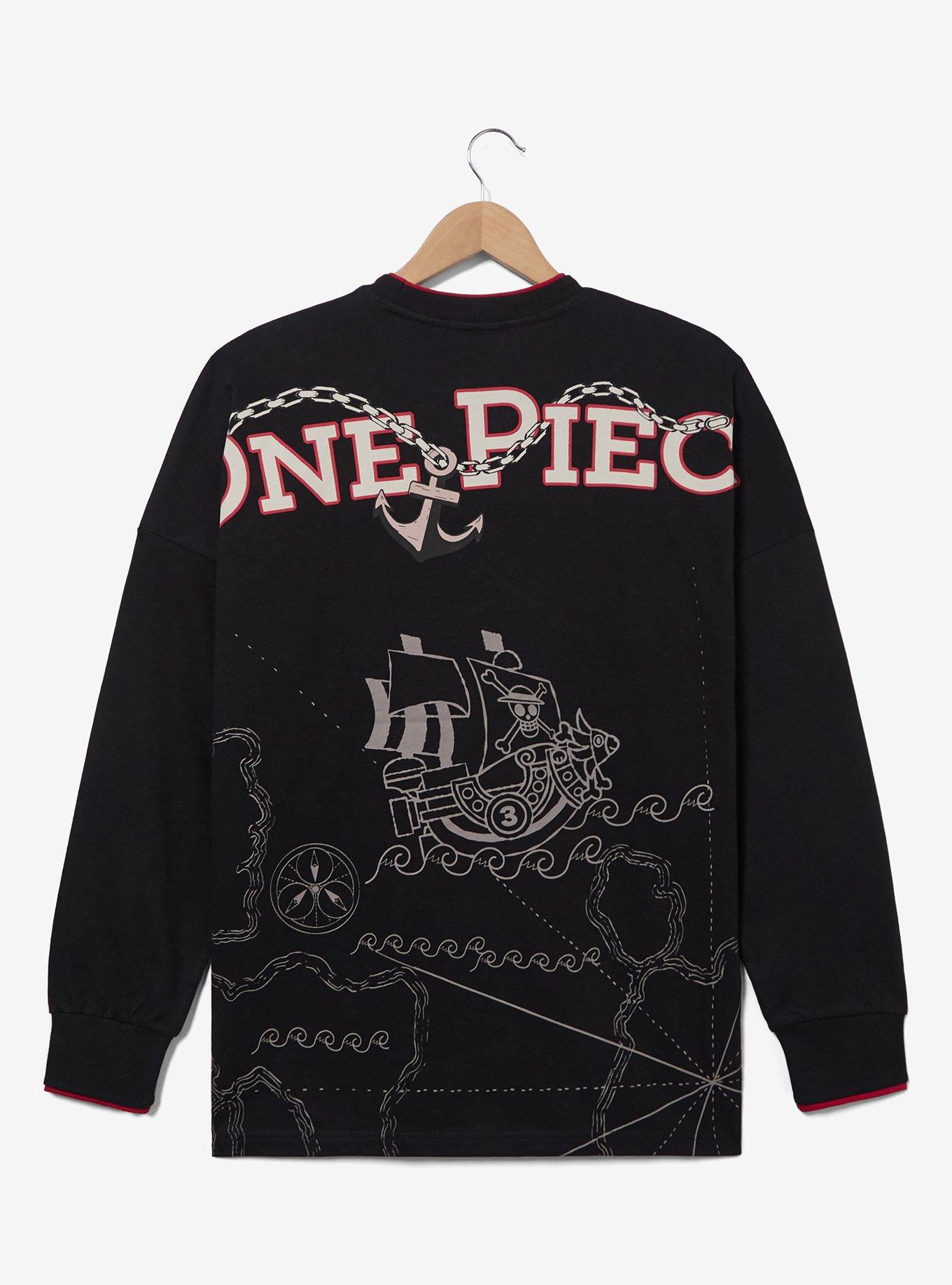 One Piece Straw Hat Crew Long Sleeve T-Shirt - BoxLunch Exclusive