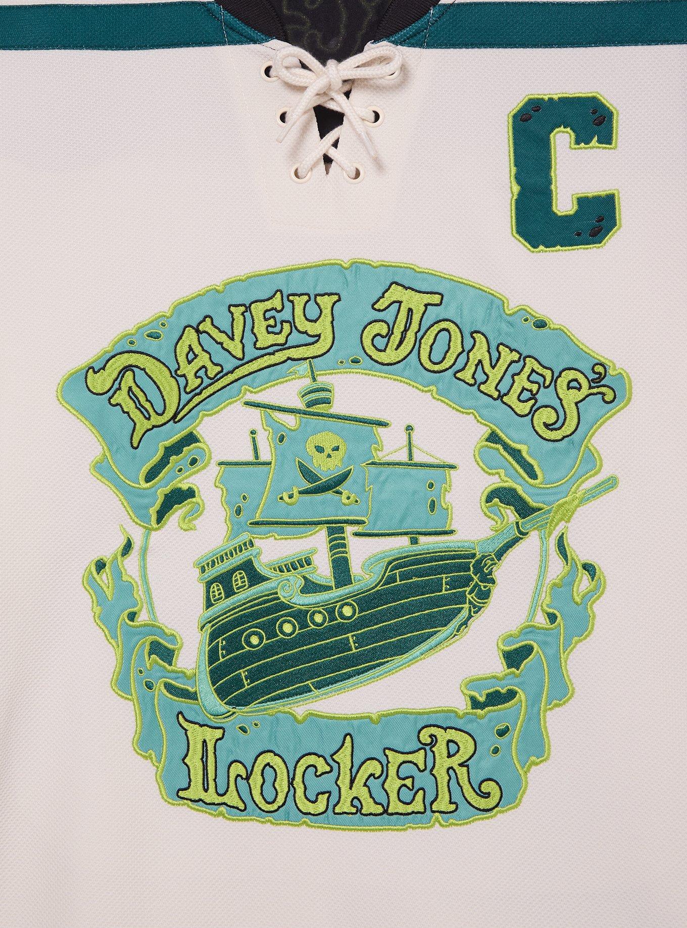 SpongeBob SquarePants Flying Dutchman Hockey Jersey - BoxLunch Exclusive, OFF WHITE, alternate