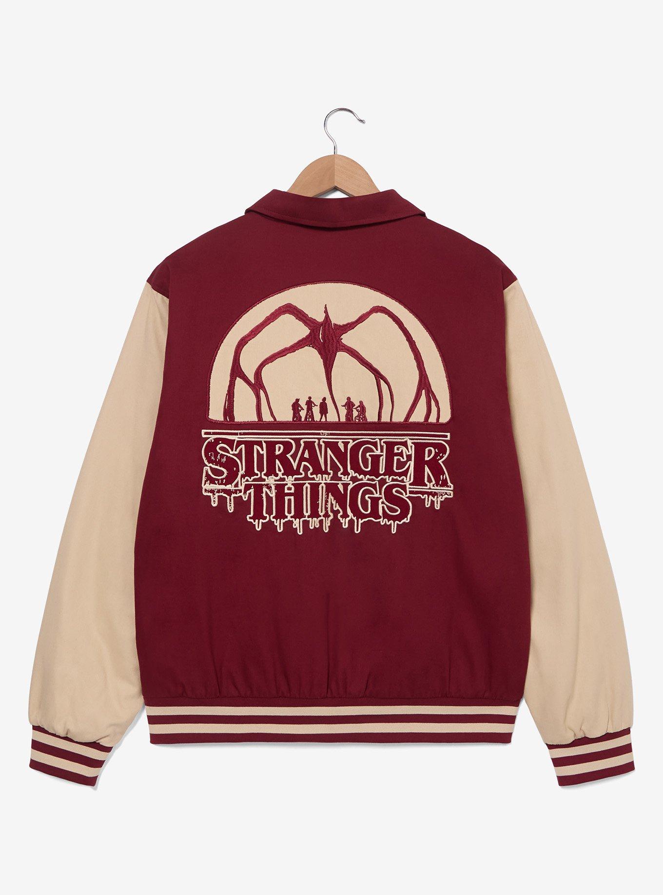 Stranger Things Logo Retro Varisty Jacket - BoxLunch Exclusive