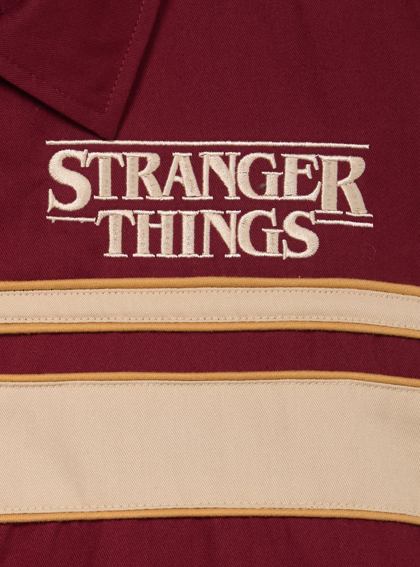 Stranger Things Logo Retro Varisty Jacket - BoxLunch Exclusive