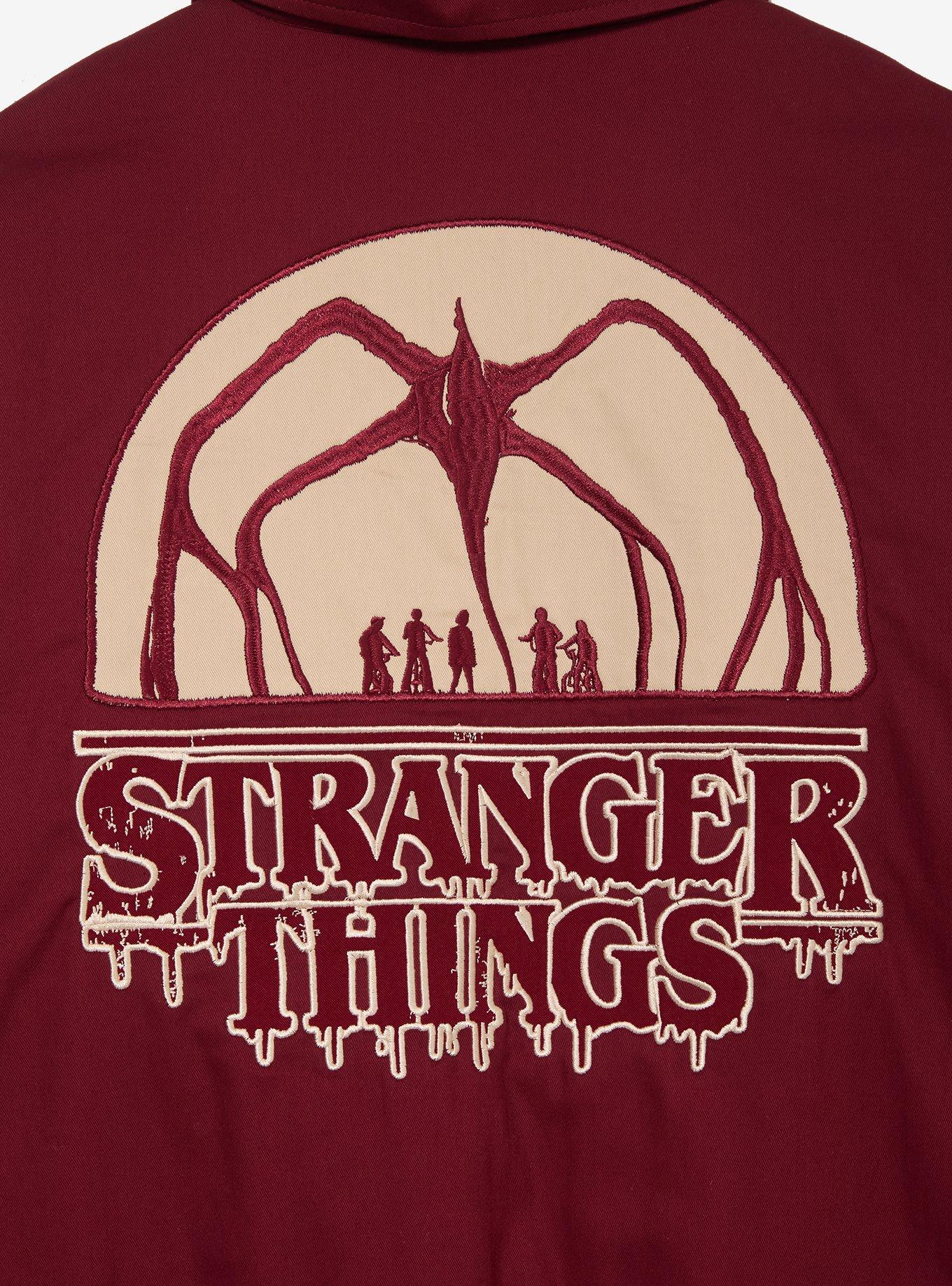 Stranger Things Logo Retro Varisty Jacket - BoxLunch Exclusive