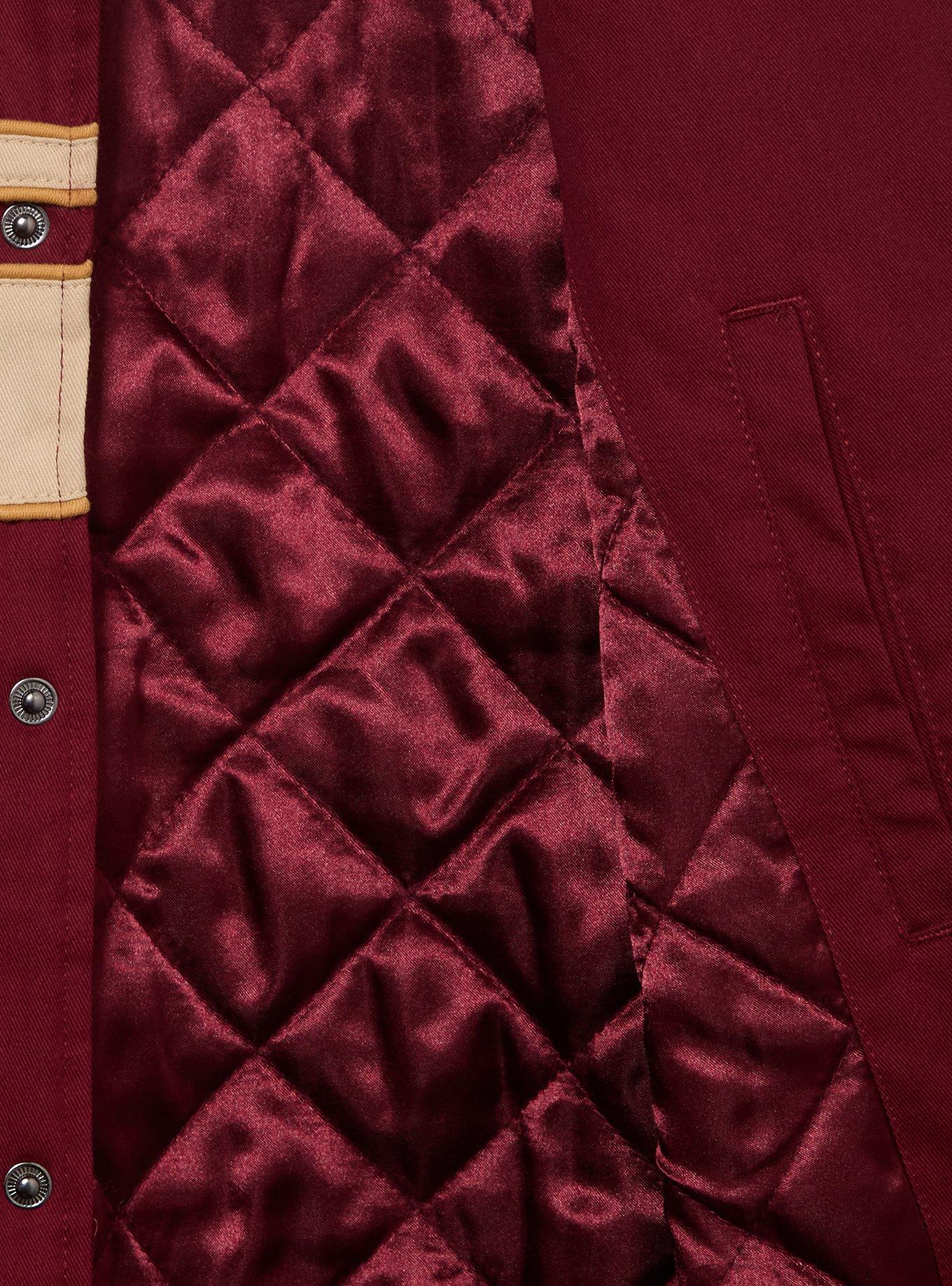 Stranger Things Logo Retro Varisty Jacket - BoxLunch Exclusive, MULTI, alternate