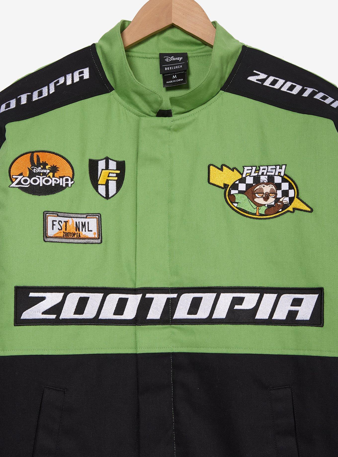 Disney Zootopia Flash Racing Jacket - BoxLunch Exclusive, GREEN, alternate