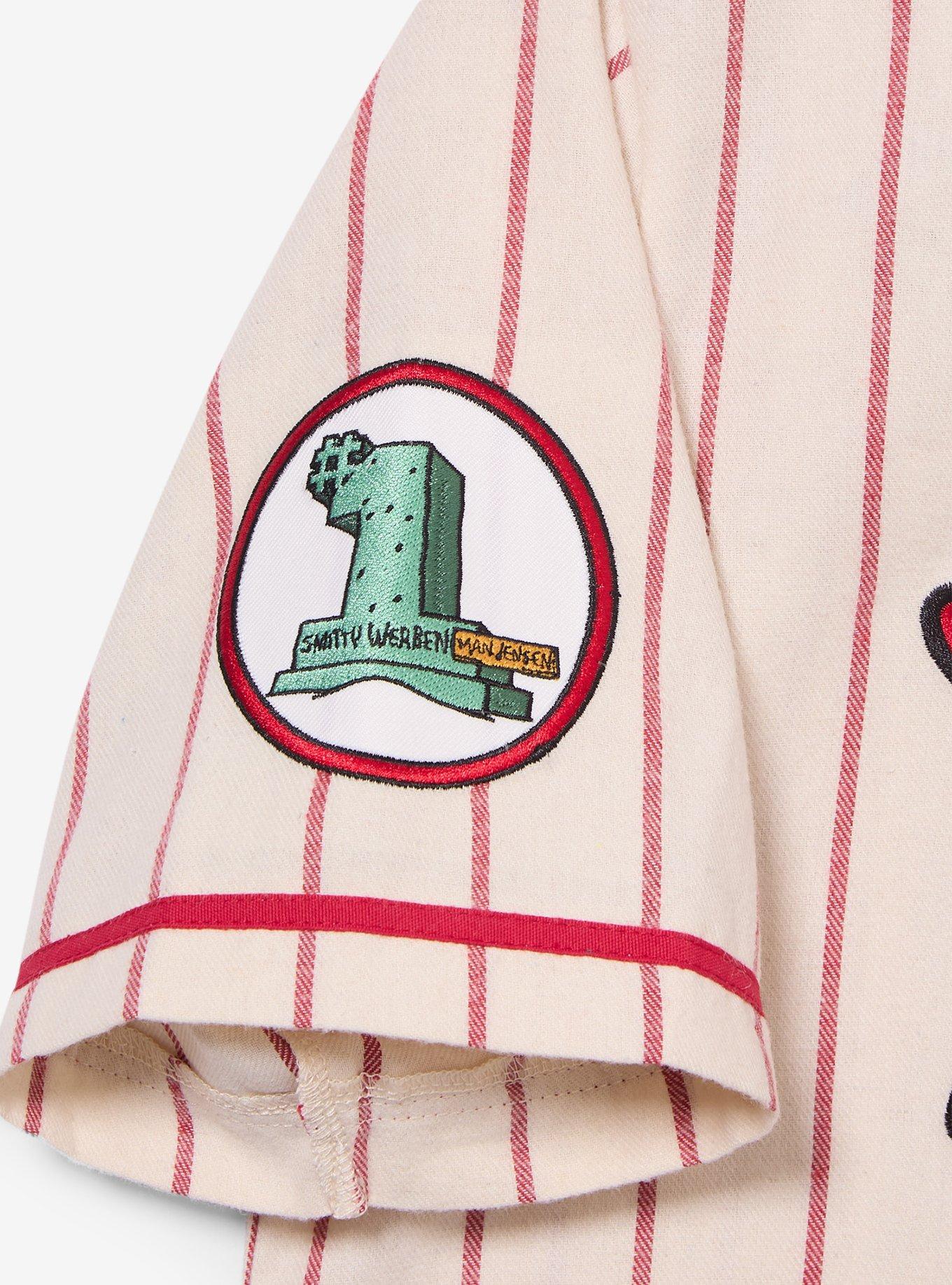 SpongeBob SquarePants Bikini Bottom Striped Baseball Jersey - BoxLunch Exclusive, OFF WHITE, alternate