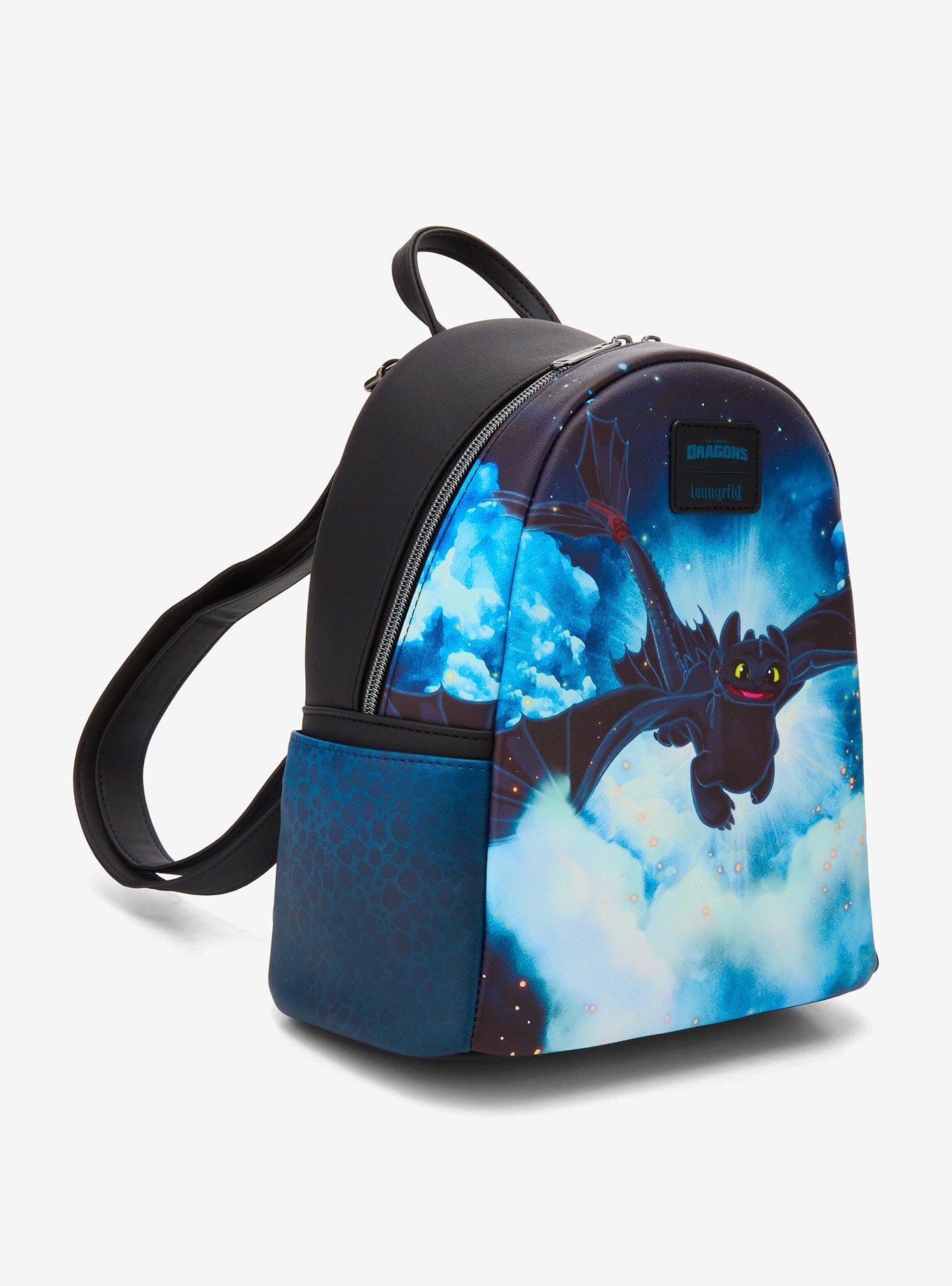 Loungefly How To Train Your Dragon Toothless Sky Mini Backpack, , hi-res