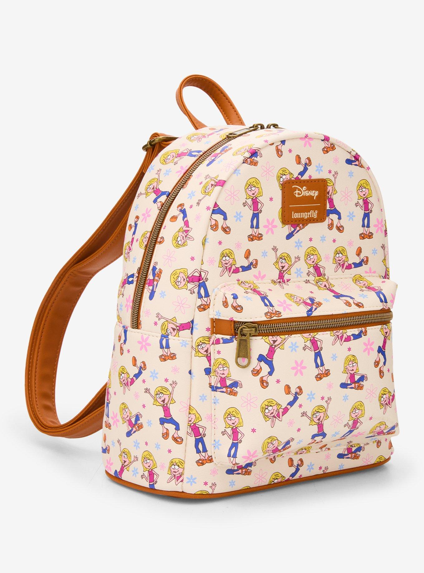 Loungefly Disney Lizzie McGuire Cartoon Lizzie Mini Backpack, , hi-res