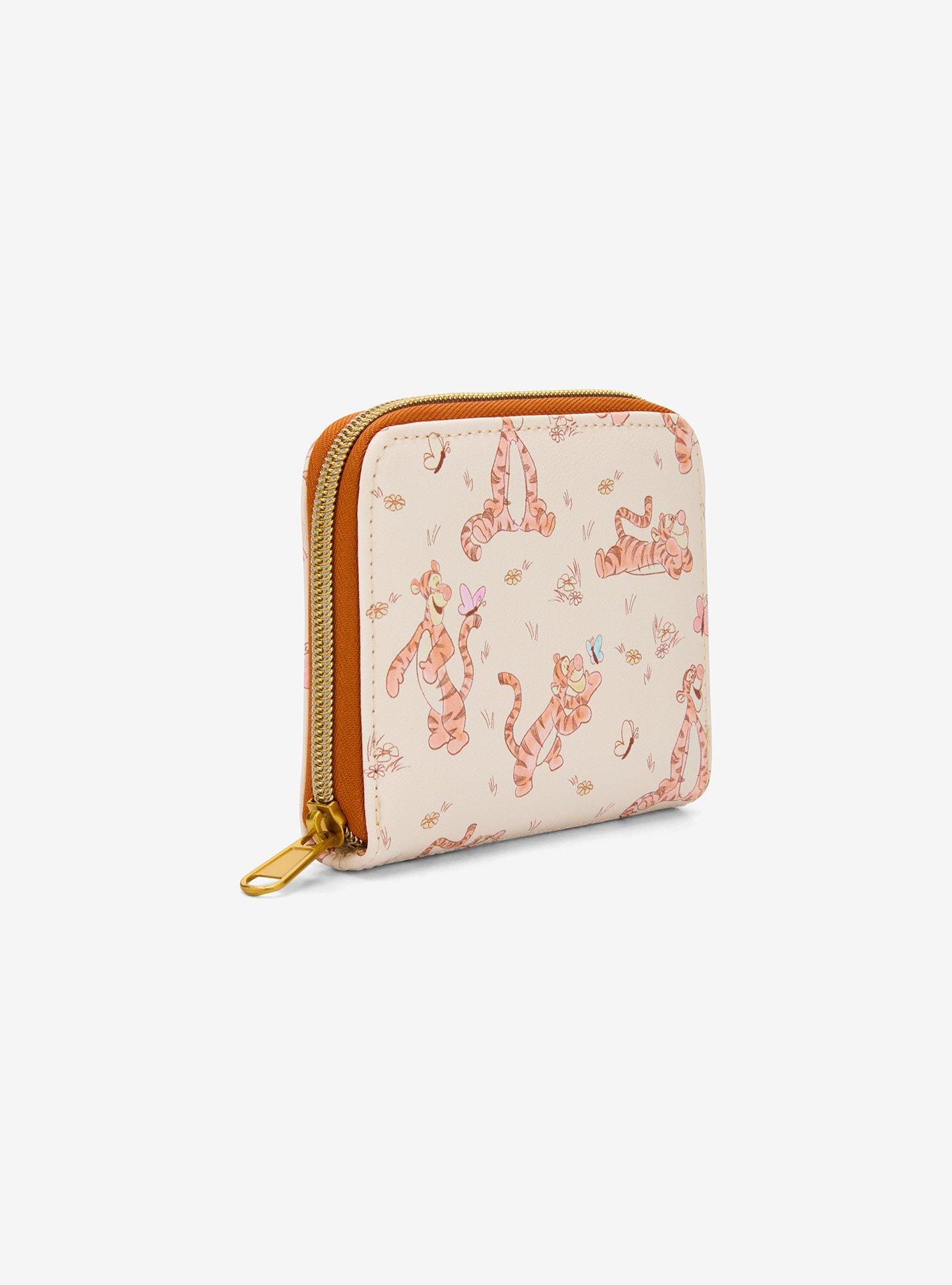 Loungefly Disney Winnie The Pooh Tigger Butterfly Mini Zipper Wallet, , hi-res