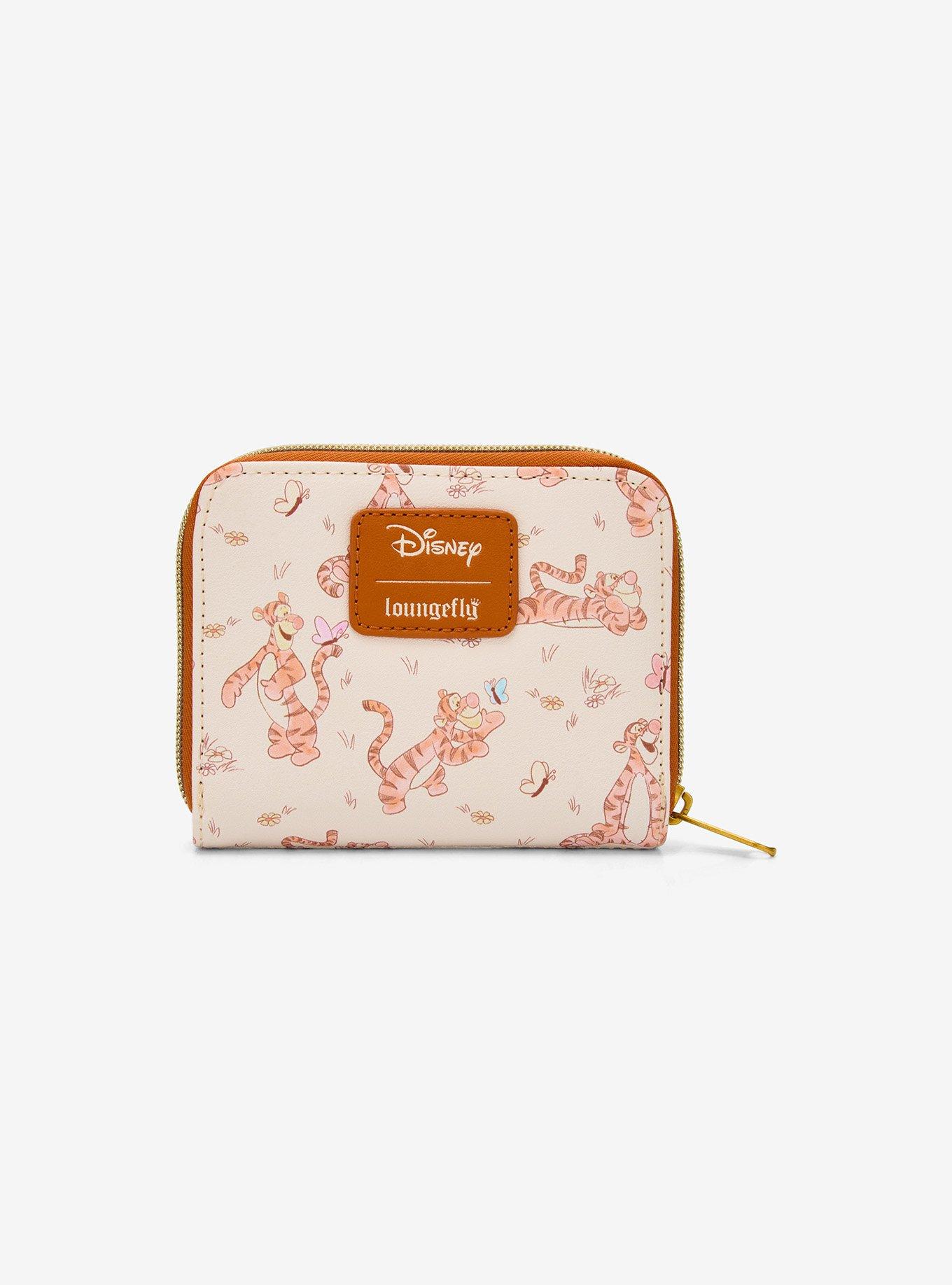 Loungefly Disney Winnie The Pooh Tigger Butterfly Mini Zipper Wallet, , alternate