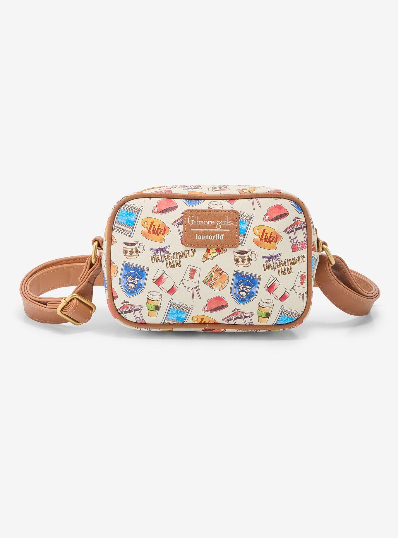 Loungefly Gilmore Girls Icons Camera Crossbody Bag, , alternate
