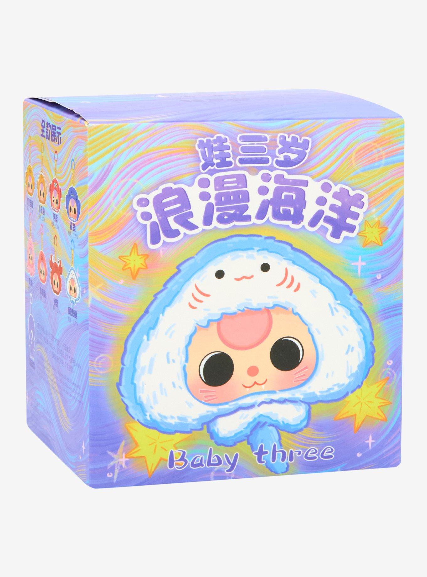 Baby Three Romantic Ocean Blind Box Plush Bag Clip, , hi-res