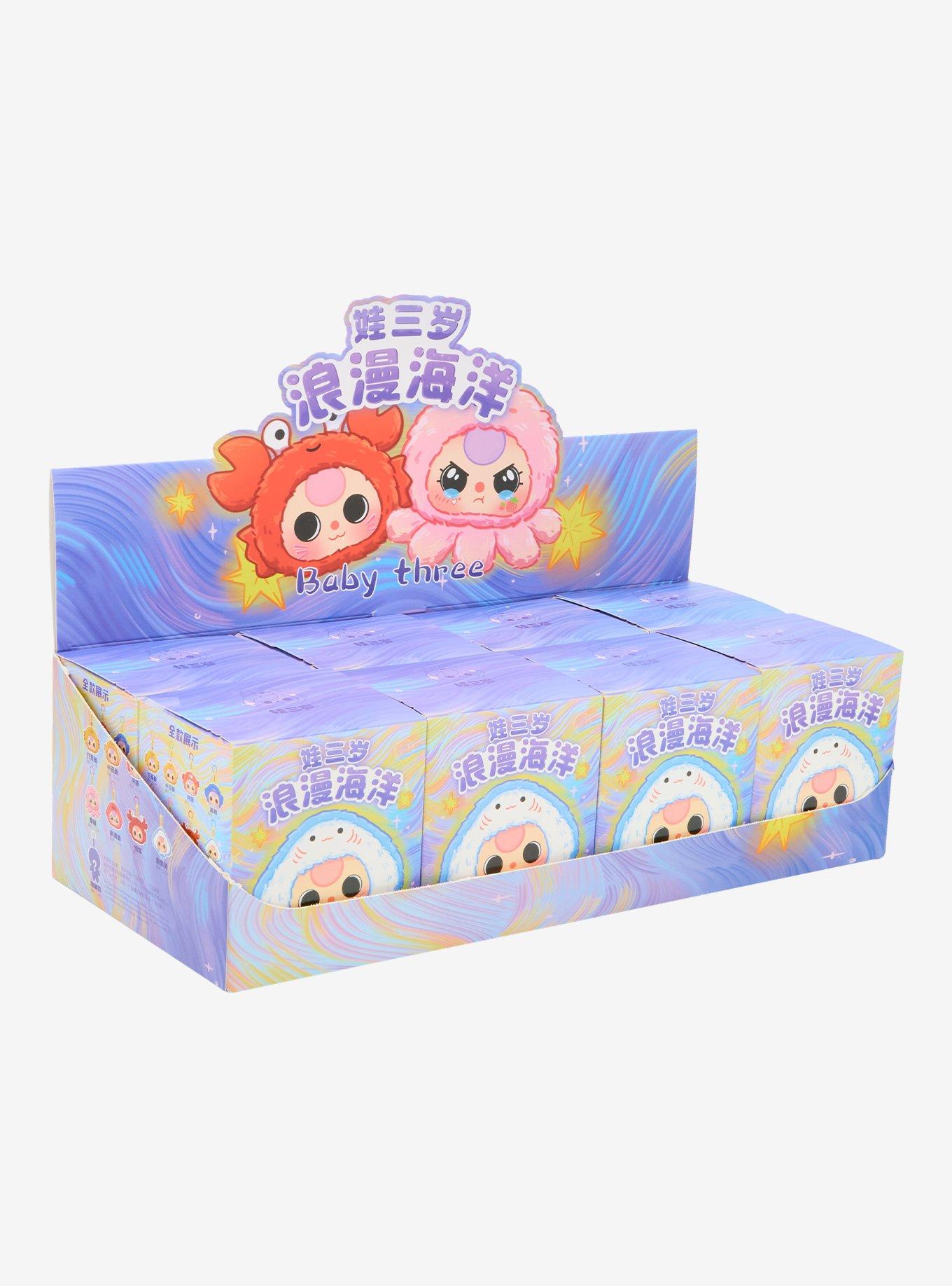 Baby Three Romantic Ocean Blind Box Plush Bag Clip, , alternate
