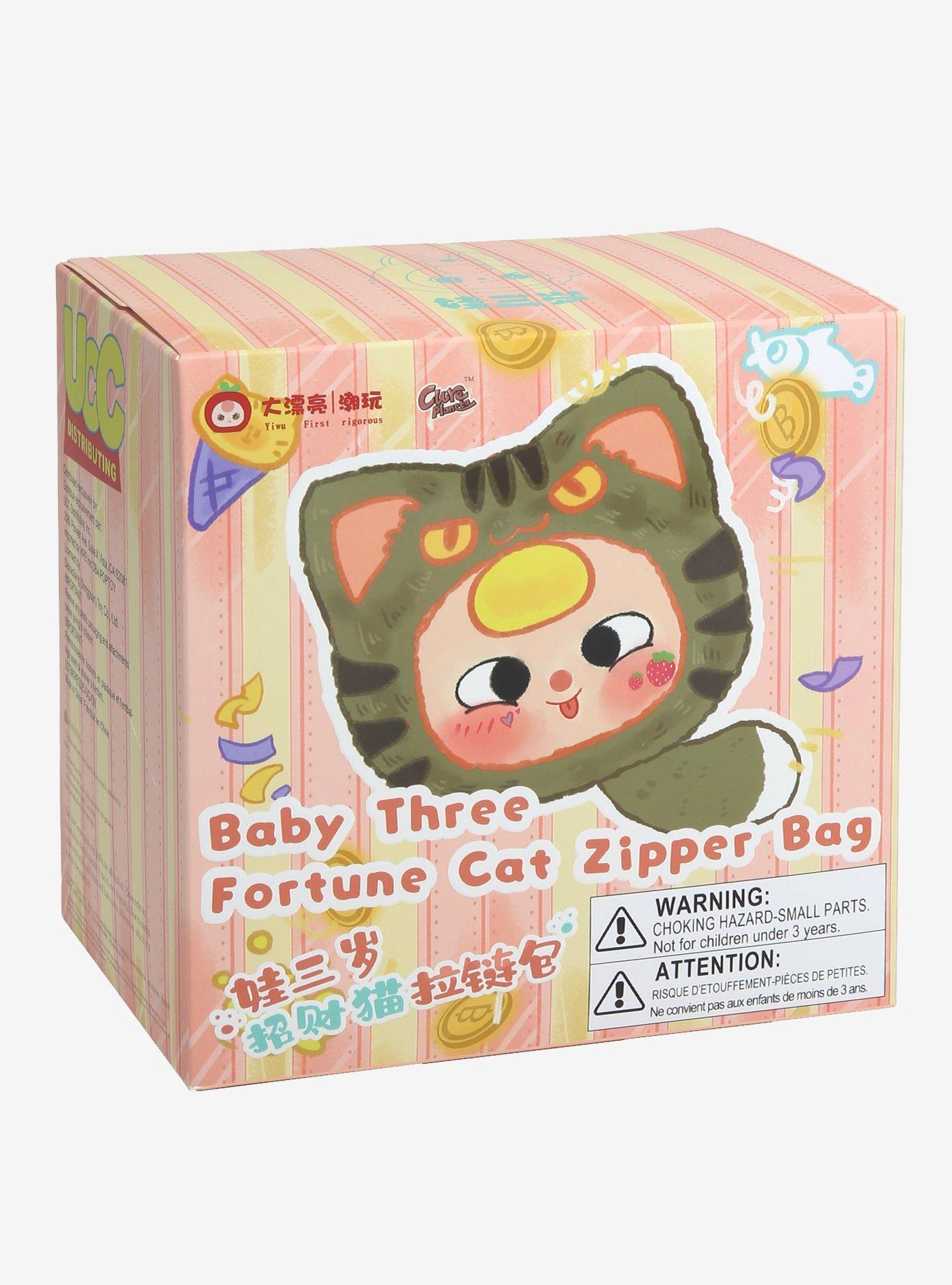 Baby Three Lucky Cat Blind Box Plush Pouch, , hi-res