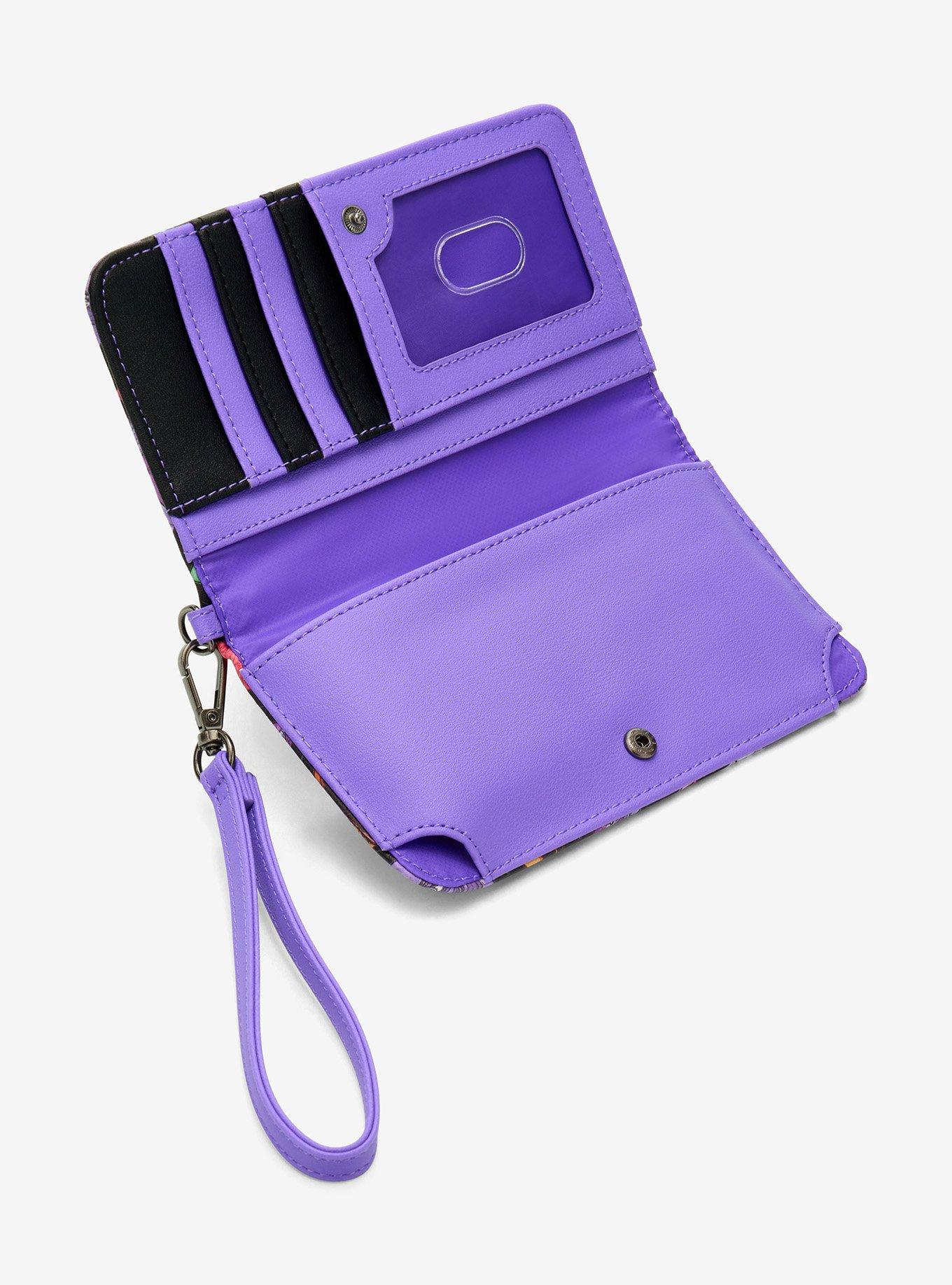 Loungefly Disney Villains Panels Tech Wallet, , alternate