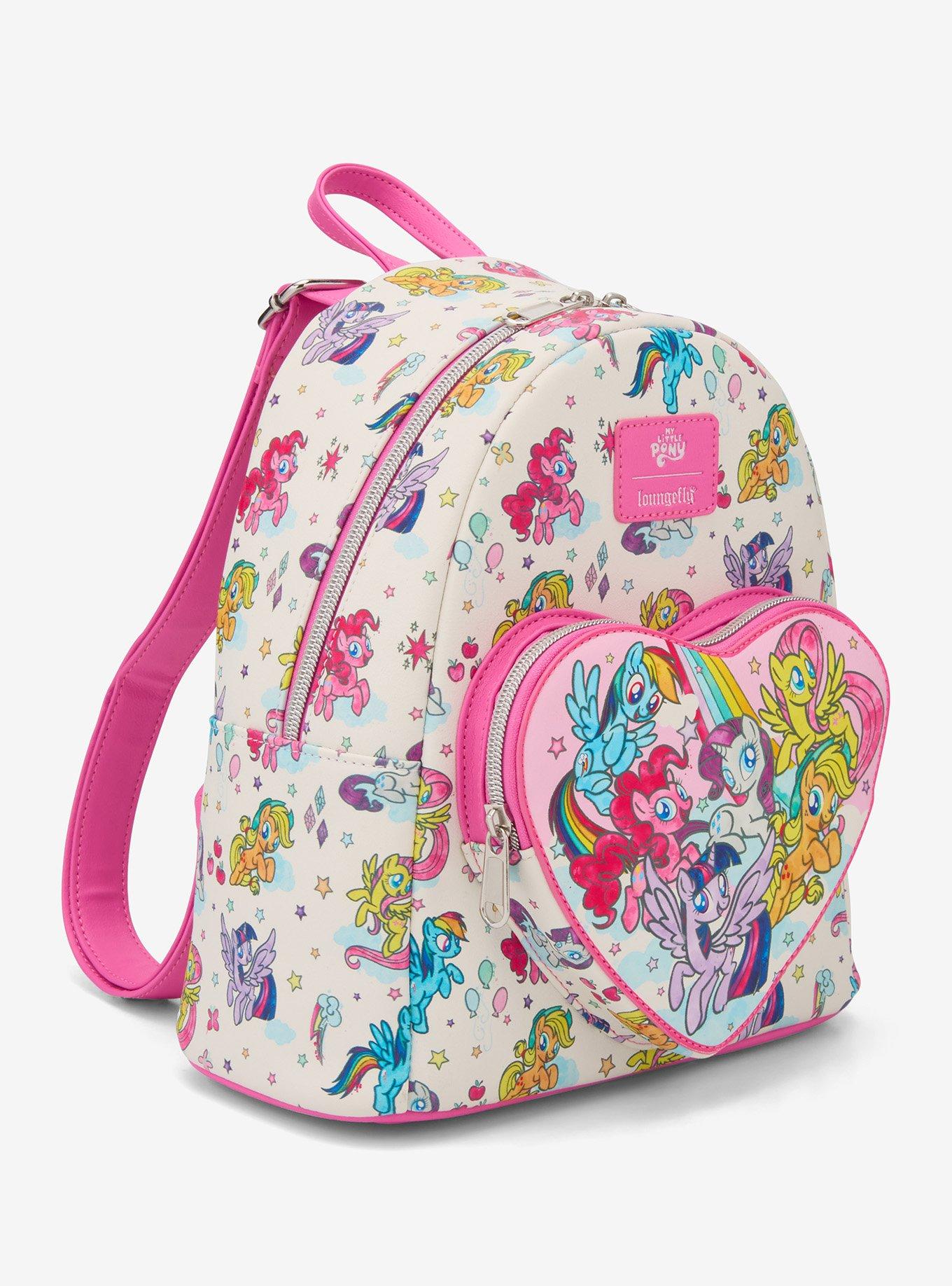 Loungefly My Little Pony Mane Six Heart Mini Backpack, , hi-res