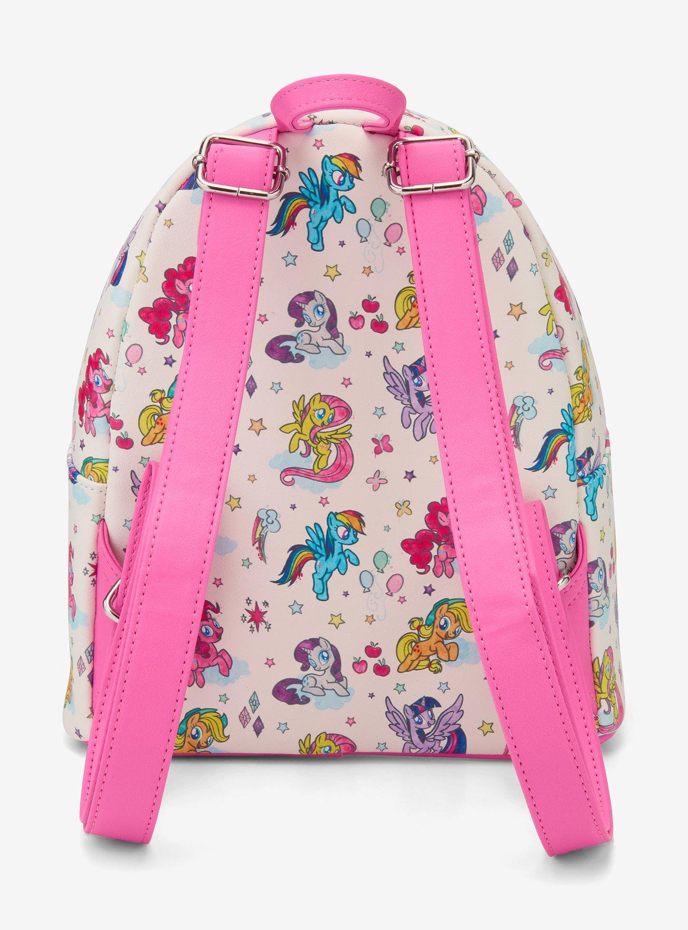 Loungefly My Little Pony Mane Six Heart Mini Backpack, , alternate