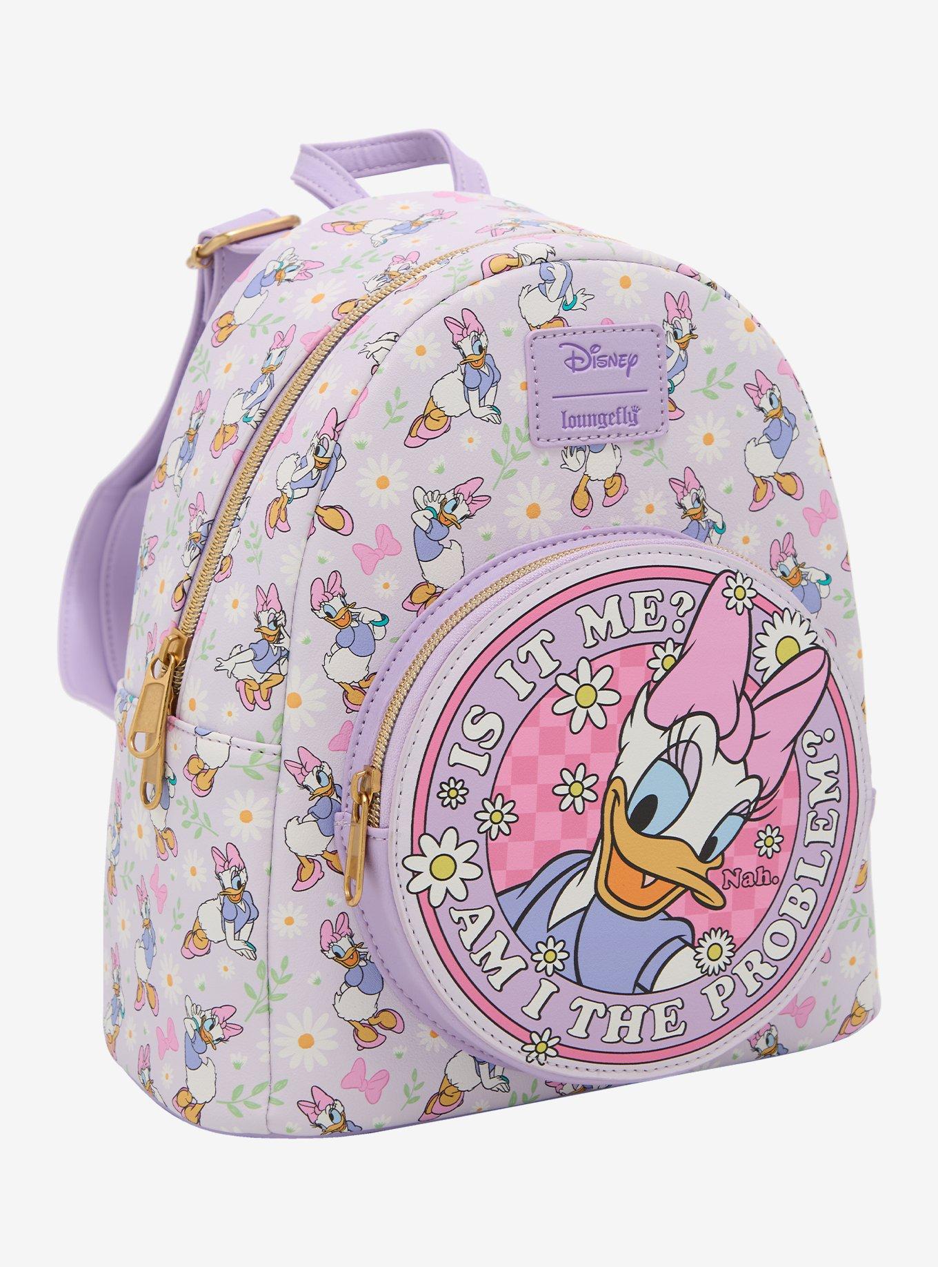 Loungefly Disney Daisy Duck Am I The Problem? Mini Backpack, , hi-res