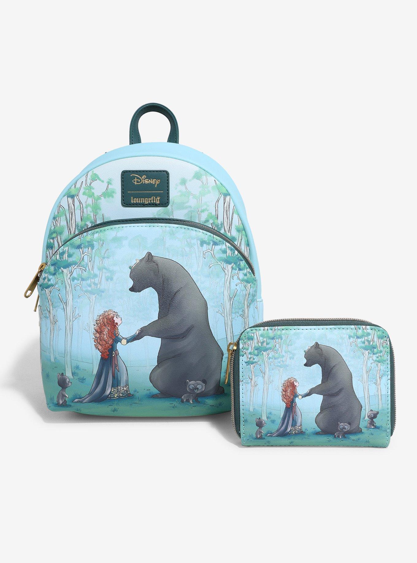 Loungefly Disney Pixar Brave Merida Bears Mini Backpack, , alternate