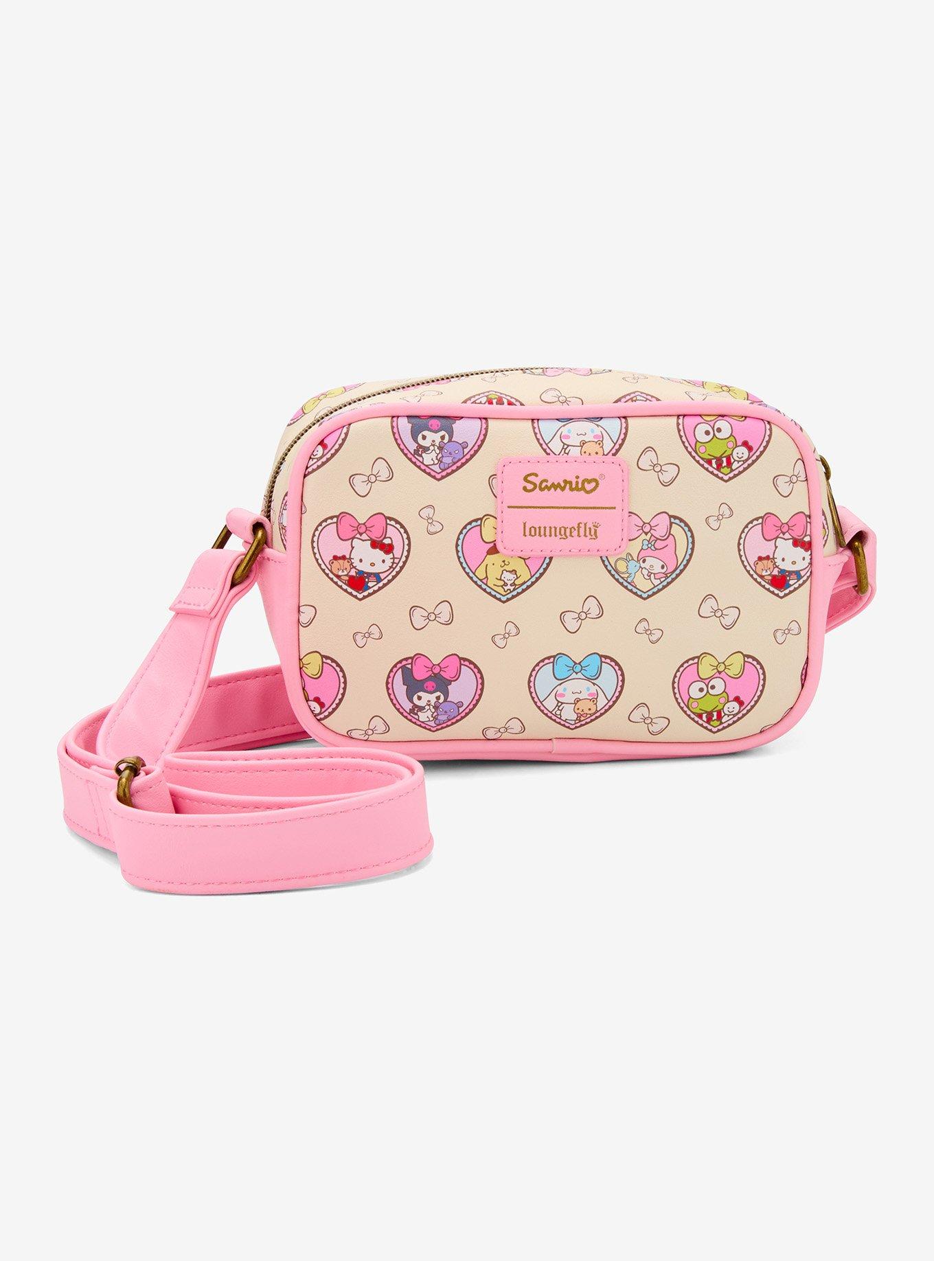Loungefly Hello Kitty And Friends Bestie Hearts Camera Crossbody Bag, , alternate