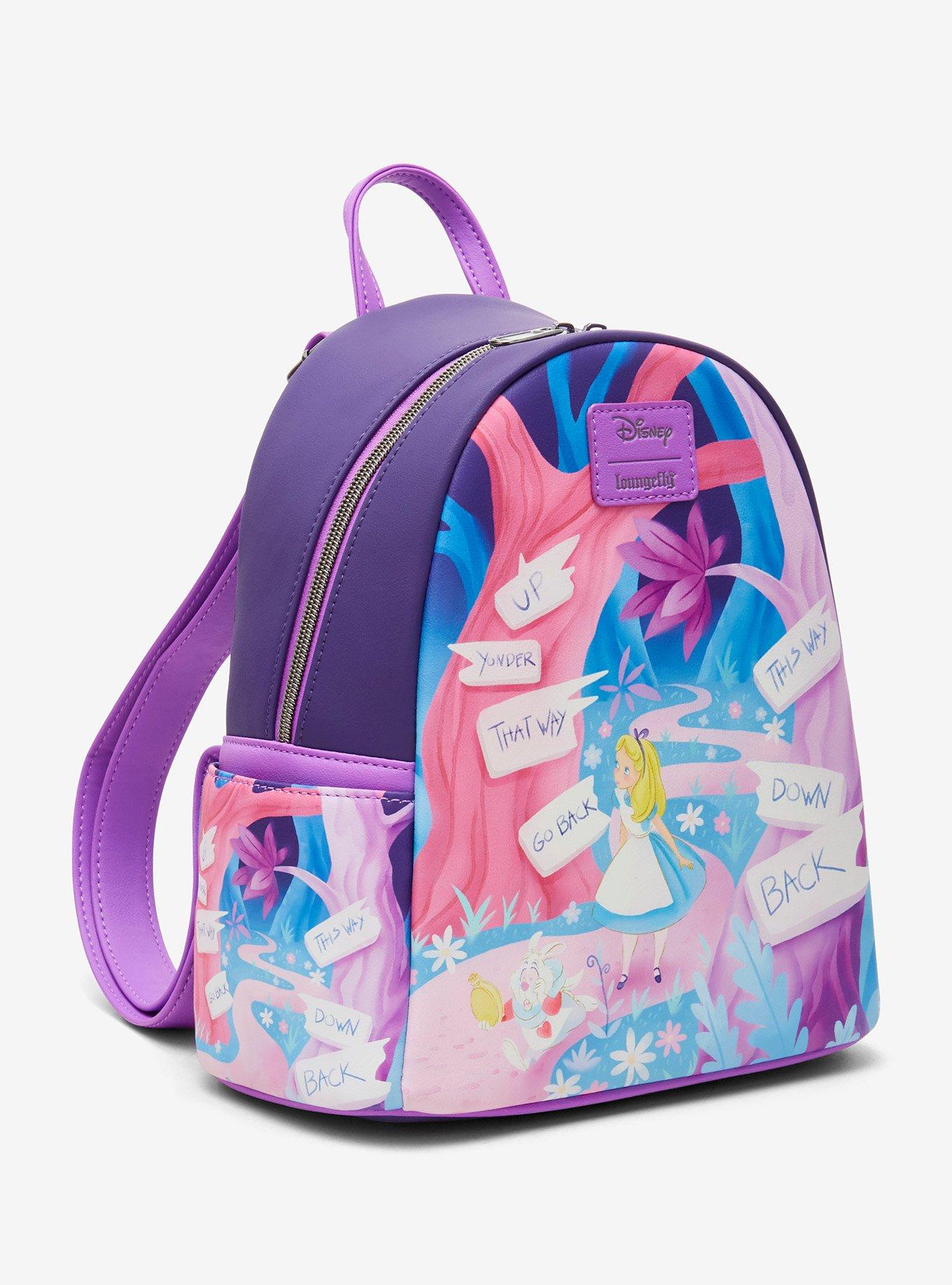 Loungefly Disney Alice In Wonderland Signs Mini Backpack, , hi-res