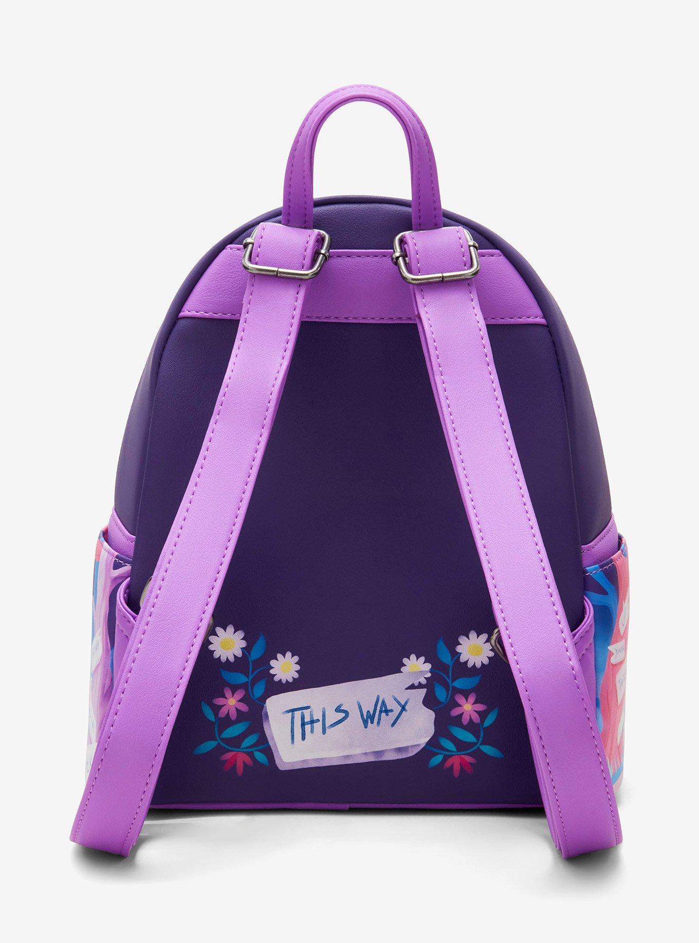 Loungefly Disney Alice In Wonderland Signs Mini Backpack, , alternate