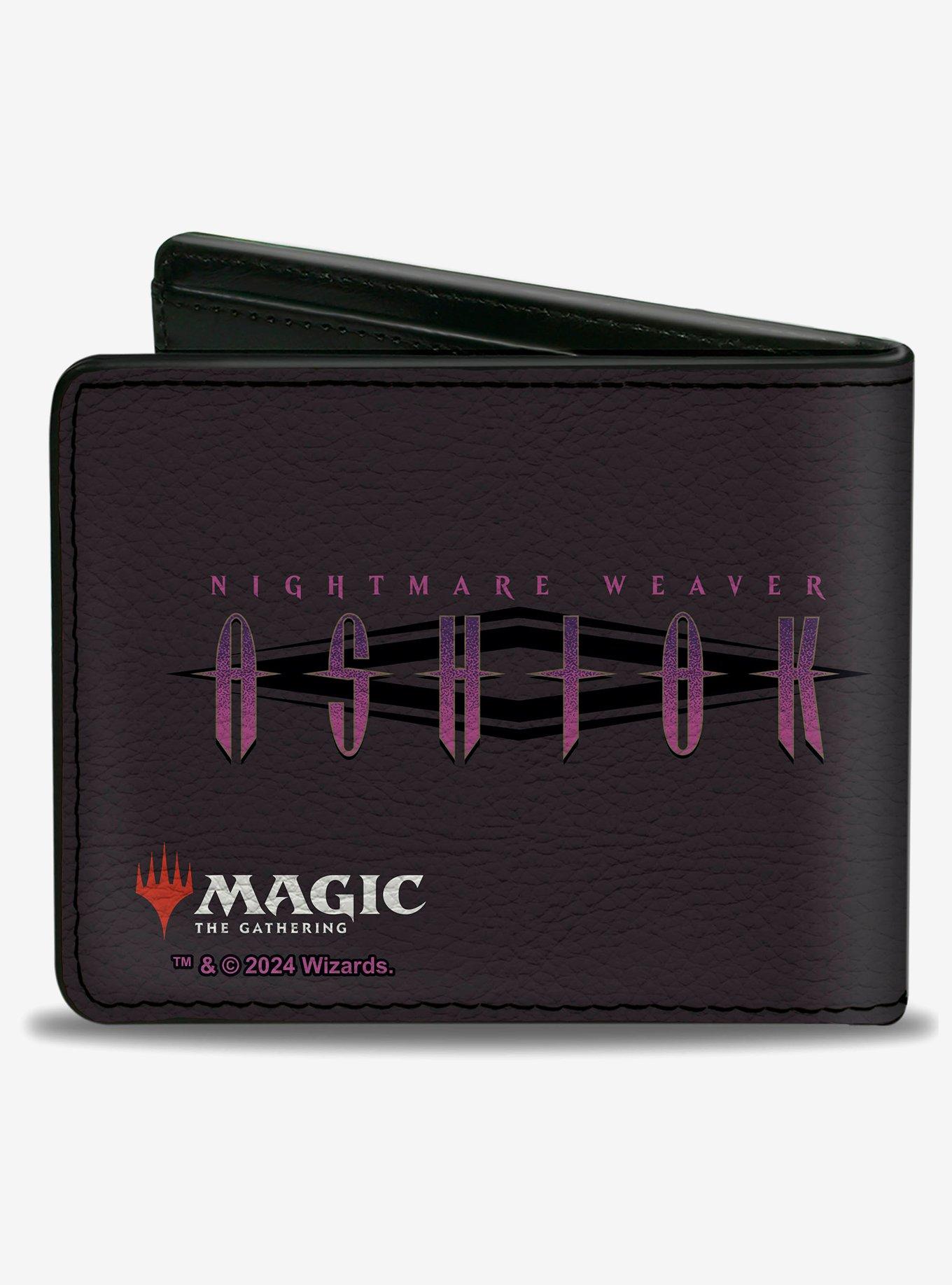 Magic: The Gathering Nightmare Weaver Ashiok Pose Bifold Wallet, , alternate
