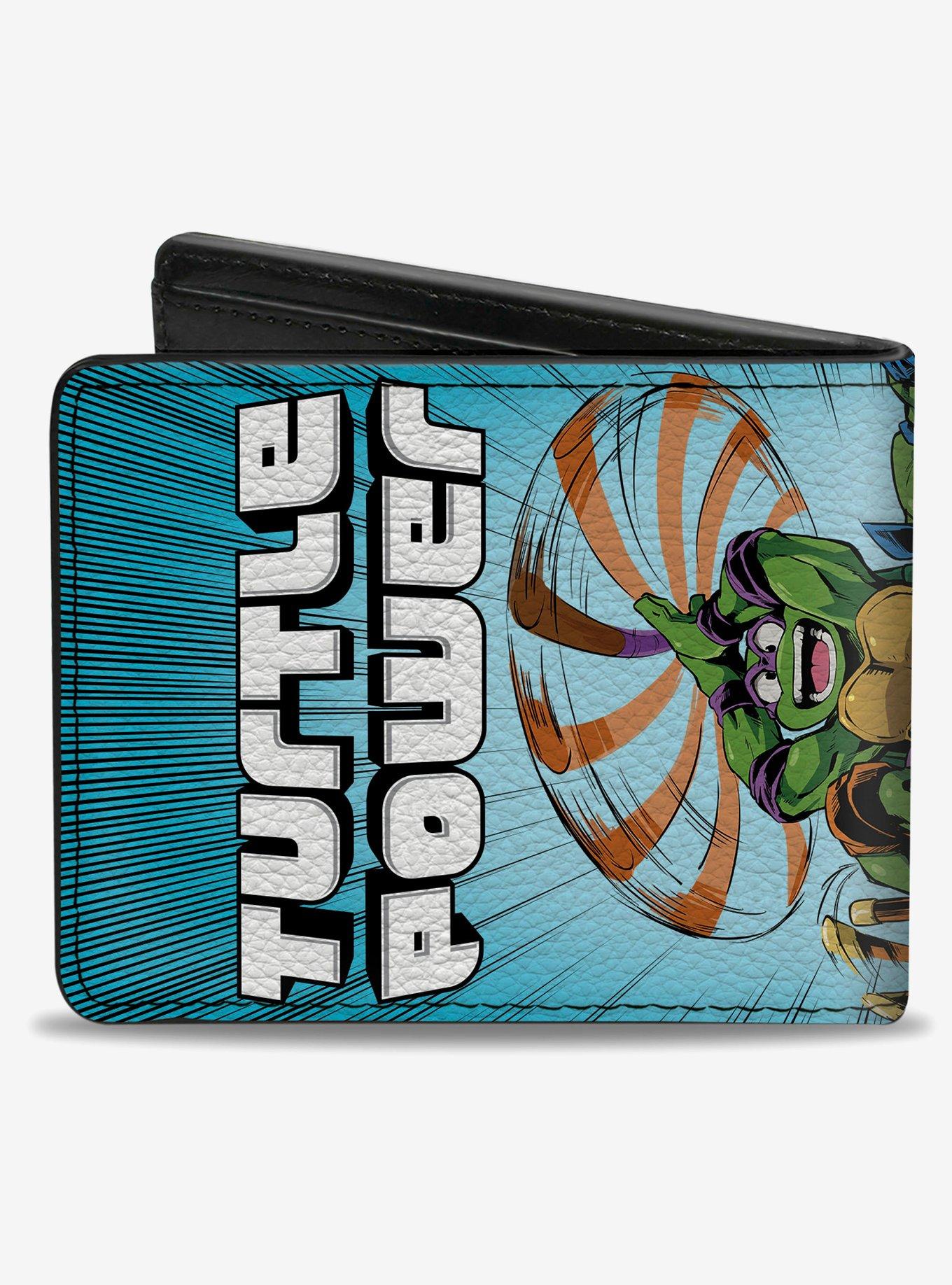 Teenage Mutant Ninja Turtles Turtle Power Group Pose Bifold Wallet, , alternate
