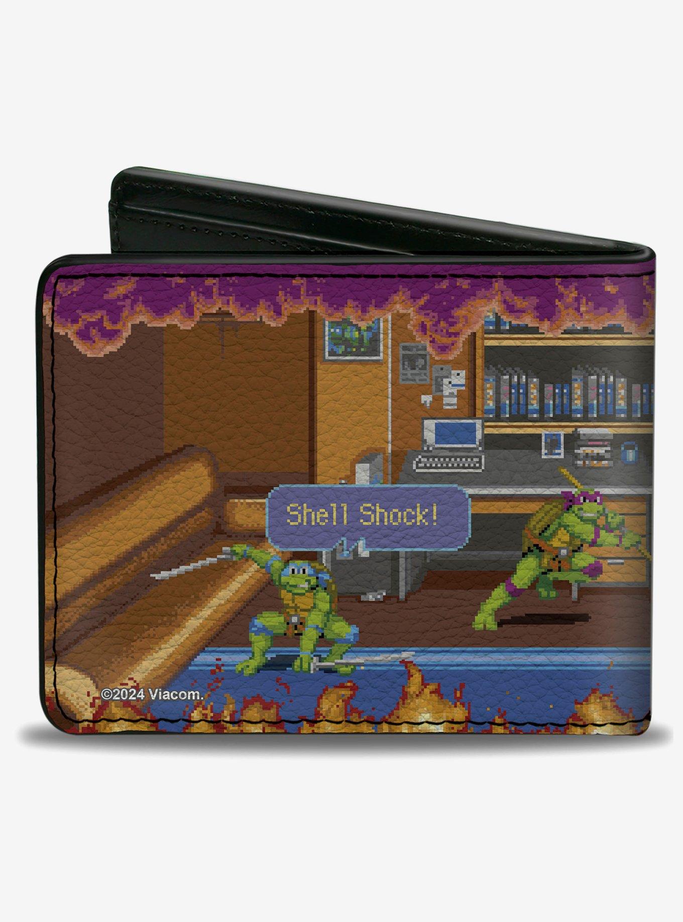 Teenage Mutant Ninja Turtles Battle Rocksteady Arcade Bifold Wallet, , alternate