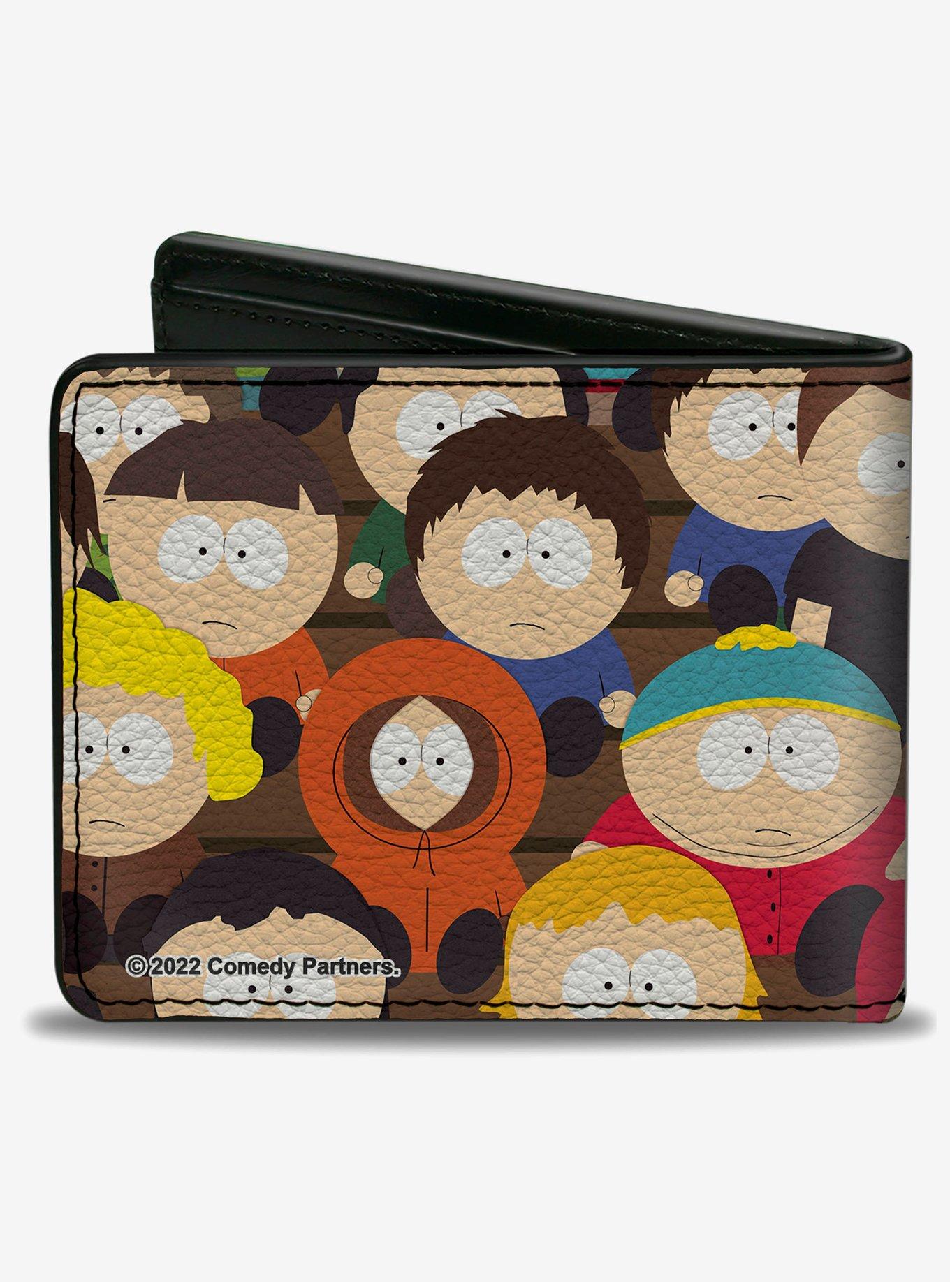South Park Boys Class Gym Pose Bifold Wallet, , alternate