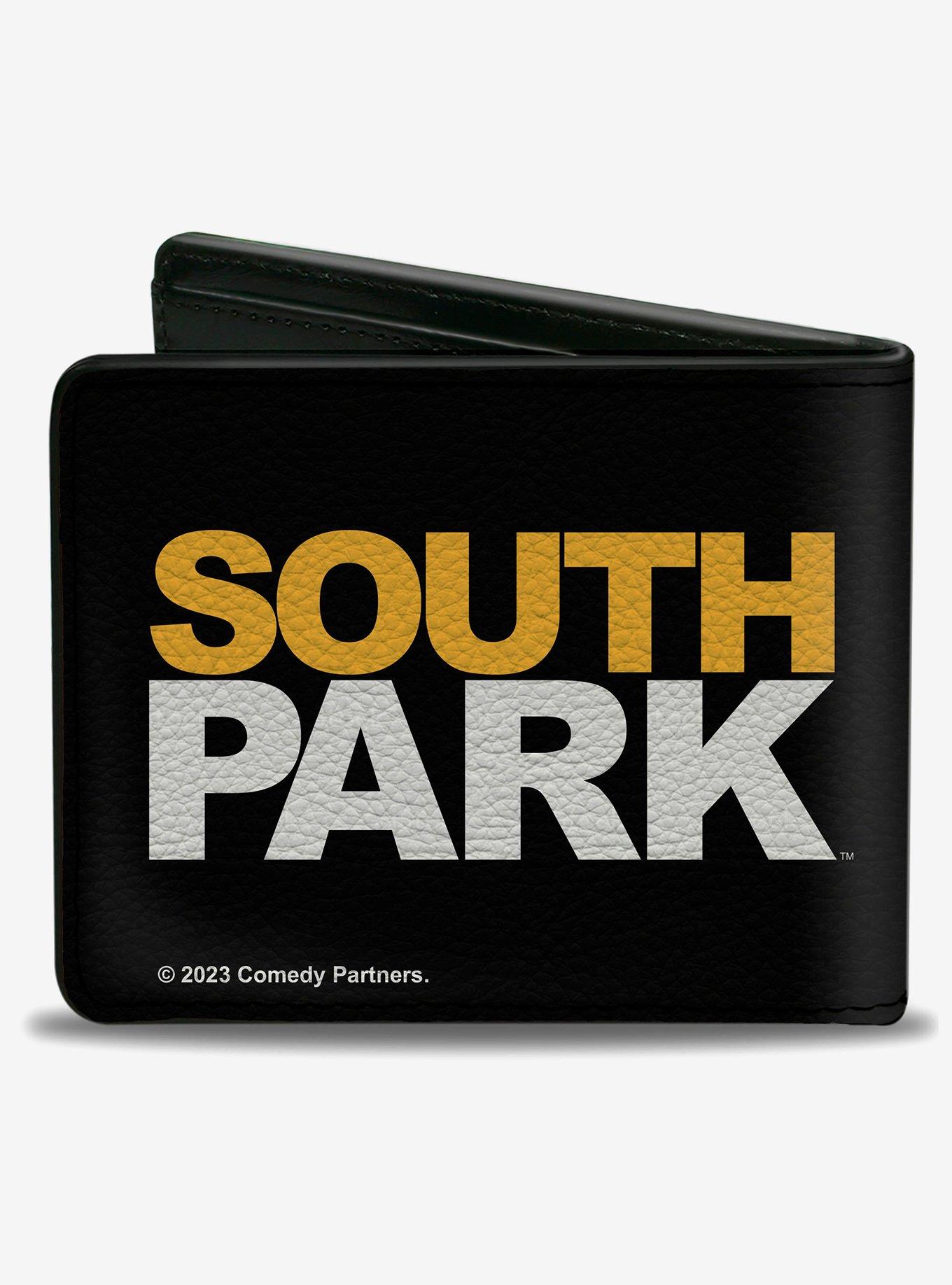 South Park Cartman Mooning Pose and Logo Bifold Wallet, , hi-res