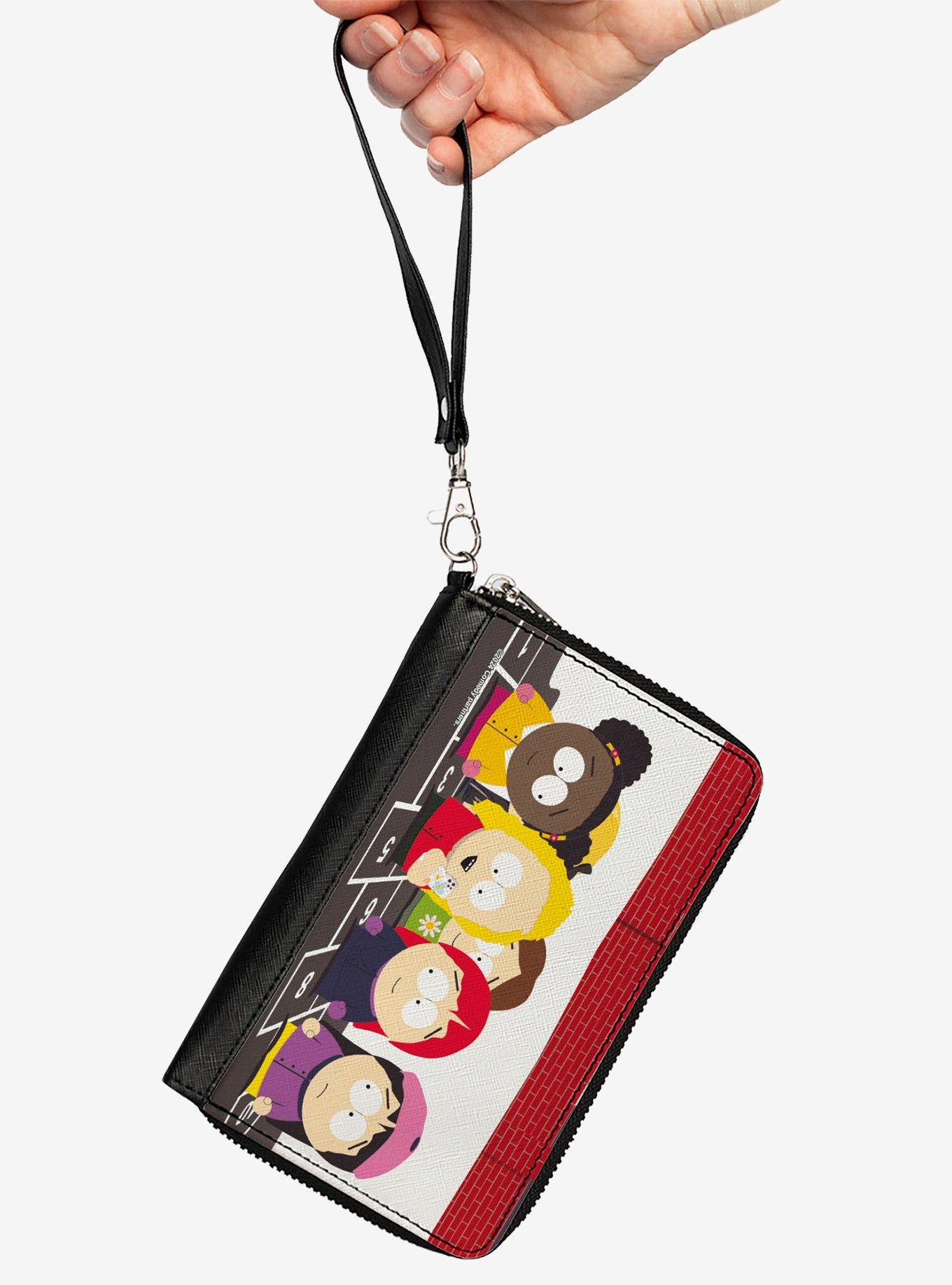 South Park Girls Deep Learning Hopscotch Zip Around Wallet, , alternate