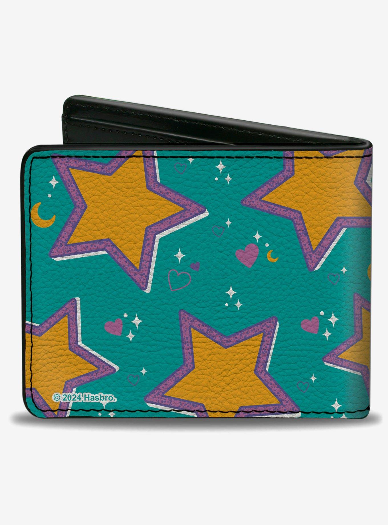 Furby Purple Furby Free Your Inner Furb Rainbow Bifold Wallet, , alternate