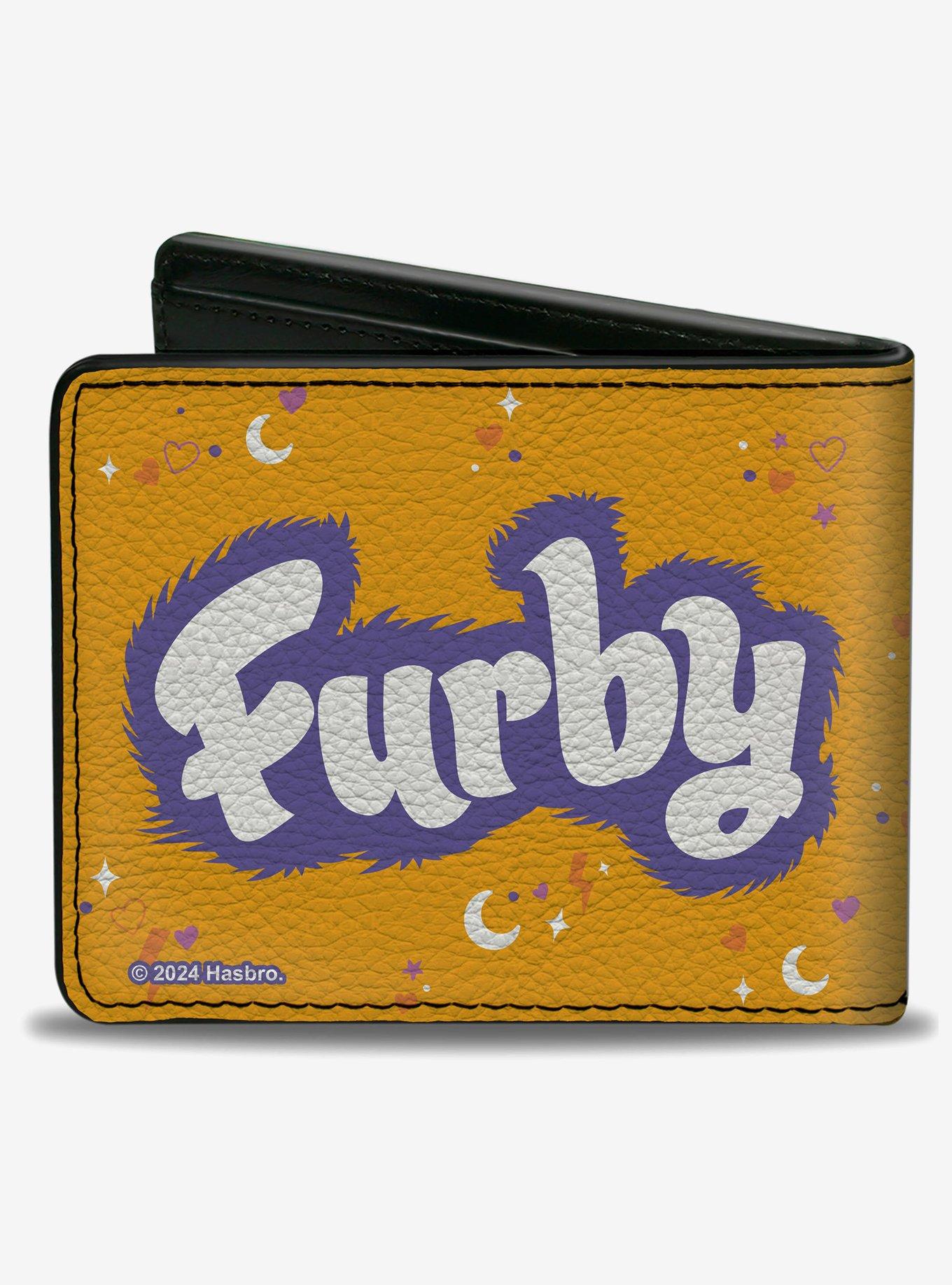 Furby Orange Furby Word To The Furb Heart Pose Bifold Wallet, , hi-res