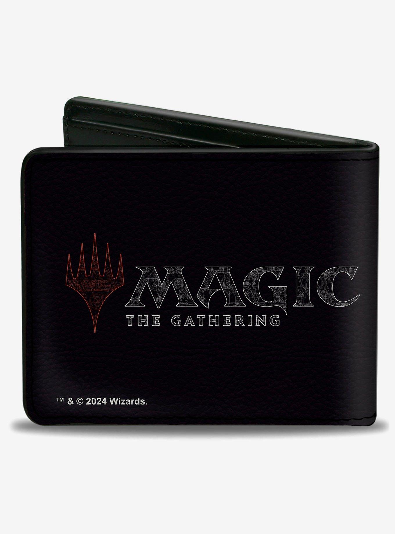 Magic: The Gathering Red Mana Fireball Icon and Logo Bifold Wallet, , hi-res