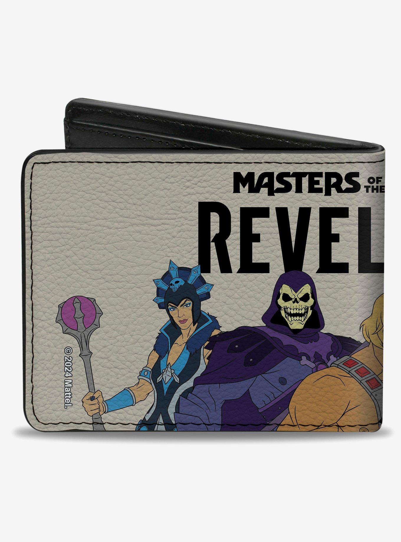 Masters of the Universe Revelation Group and Logo Bifold Wallet, , hi-res
