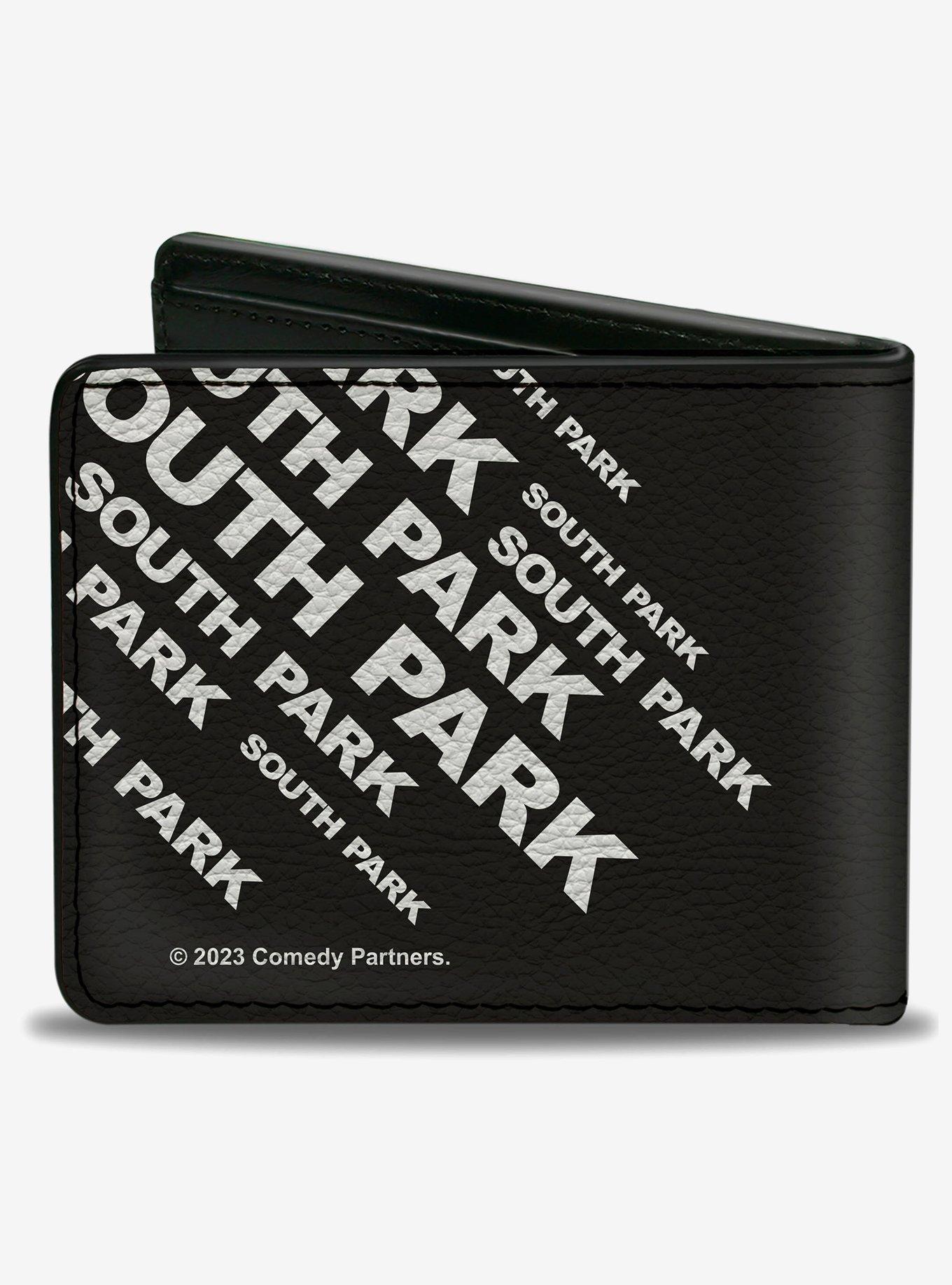 South Park Boys Face Blocks and Text Bifold Wallet, , hi-res