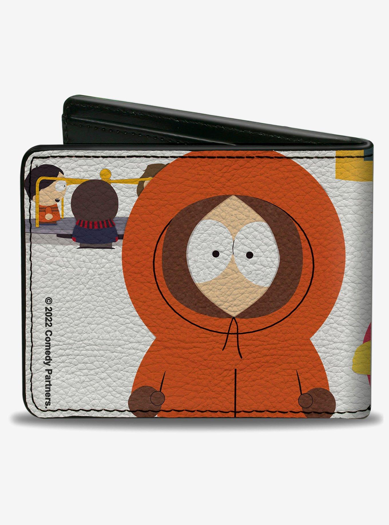 South Park Cartman and Kenny Close Up Pose Bifold Wallet, , hi-res