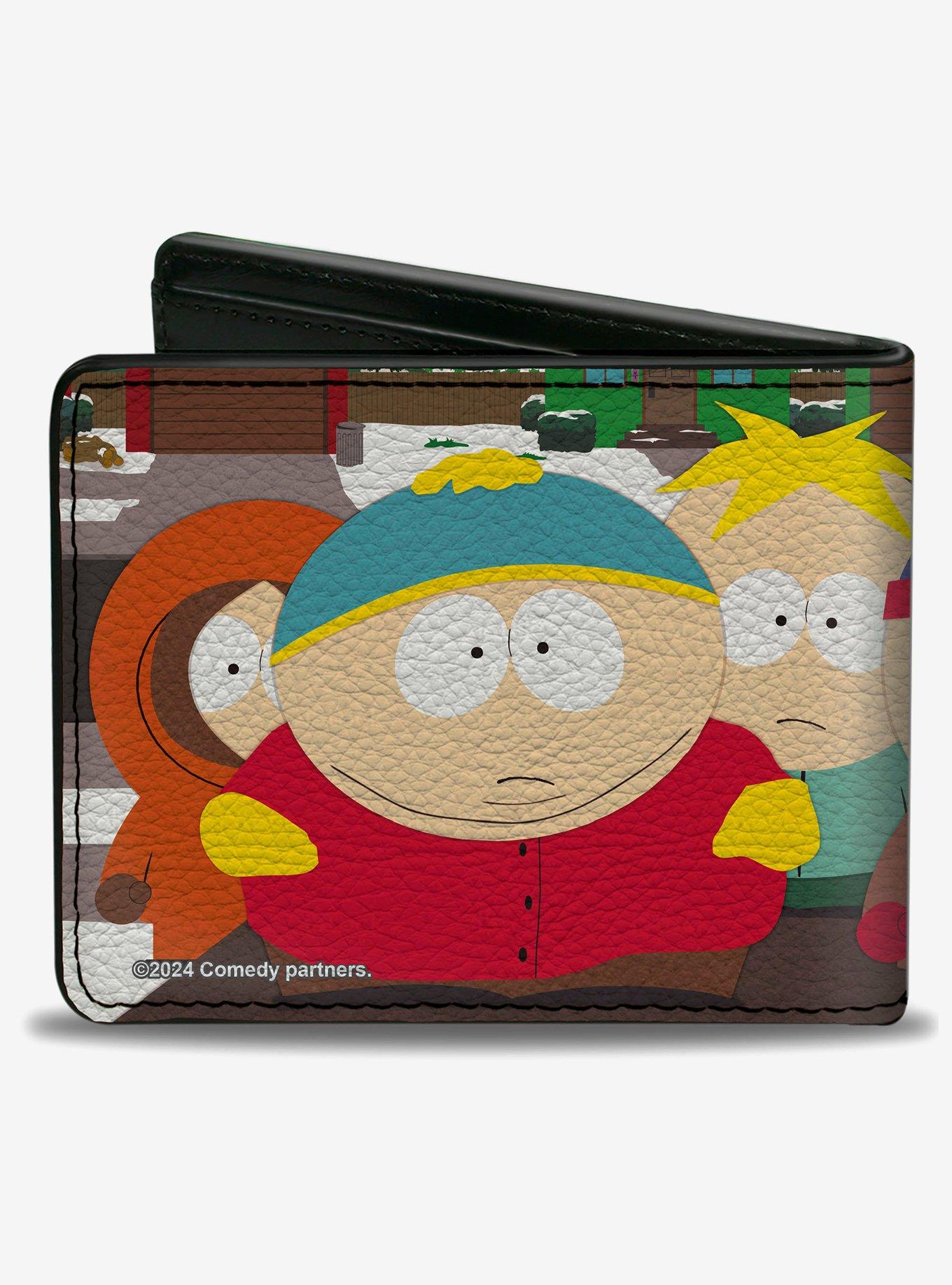 South Park Boys Privacy Tour Group Pose Bifold Wallet, , hi-res